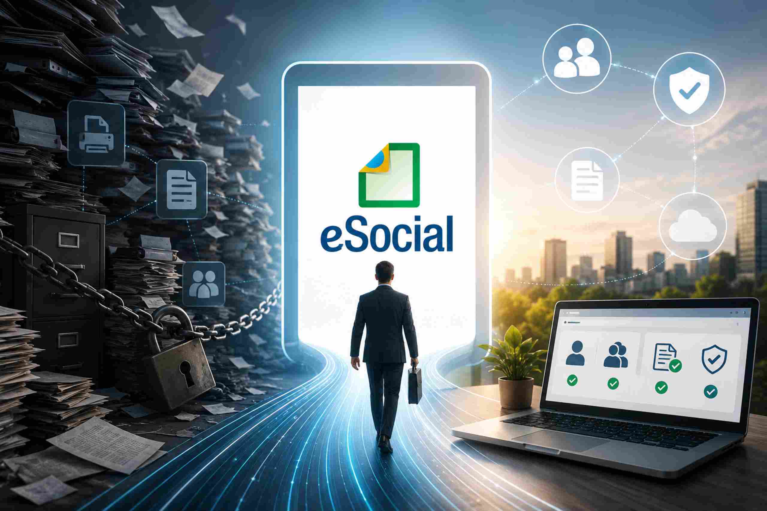 Entenda o fim do eSocial e como isso impacta a contabilidade da sua empresa com a aprovação da MP da Liberdade Econômica.
