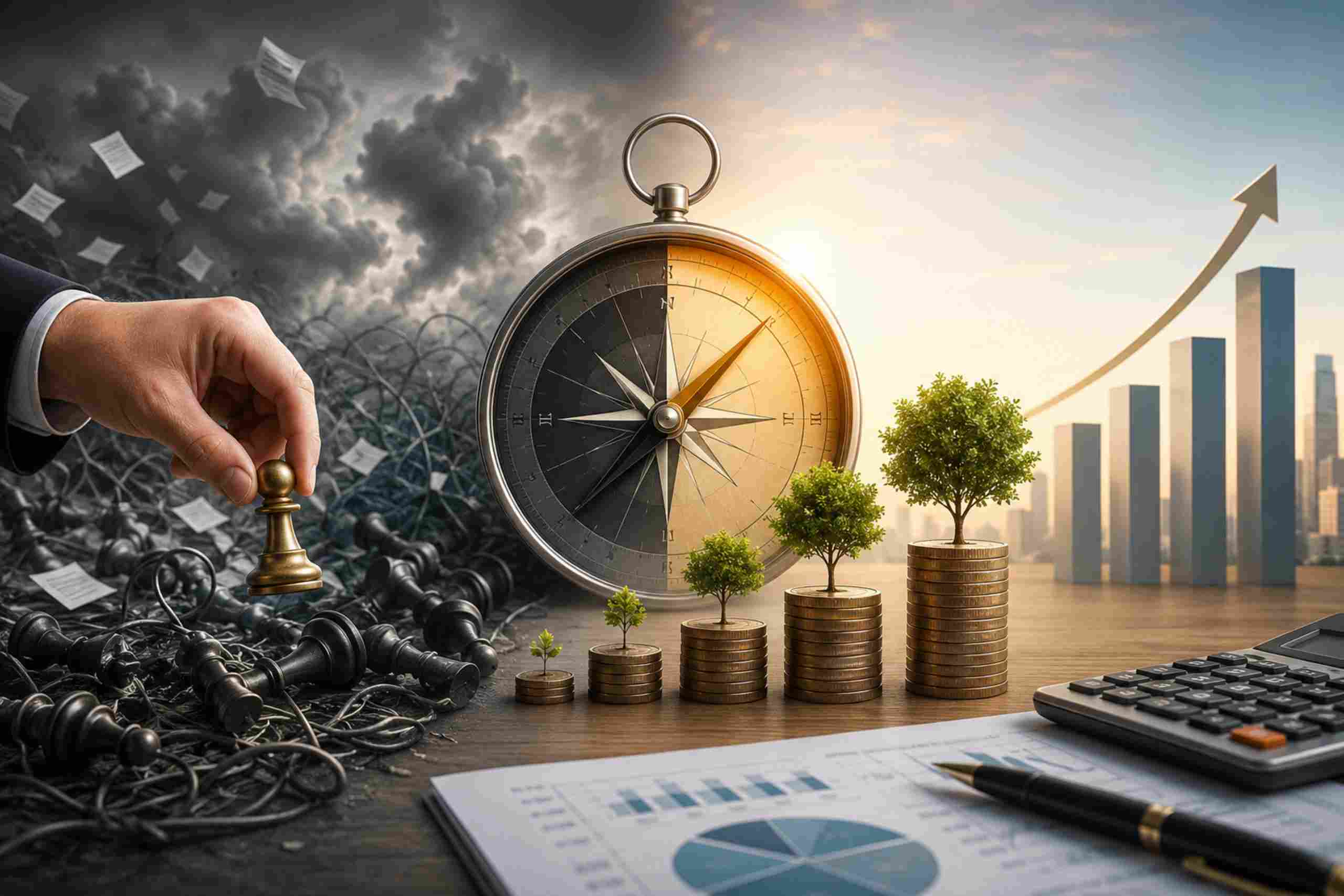 Descubra como o planejamento financeiro pode simplificar a sua empresa e maximizar os ganhos em cenários positivos.