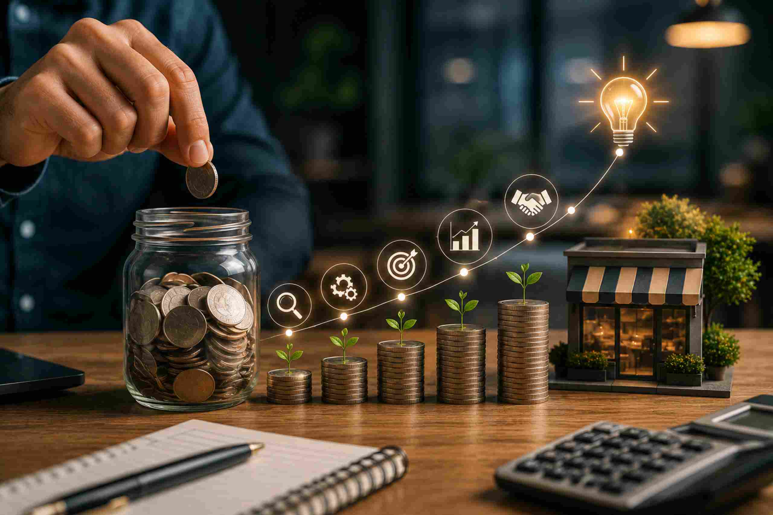 Descubra como começar a empreender com um planejamento financeiro eficaz e o capital necessário para abrir seu negócio.
