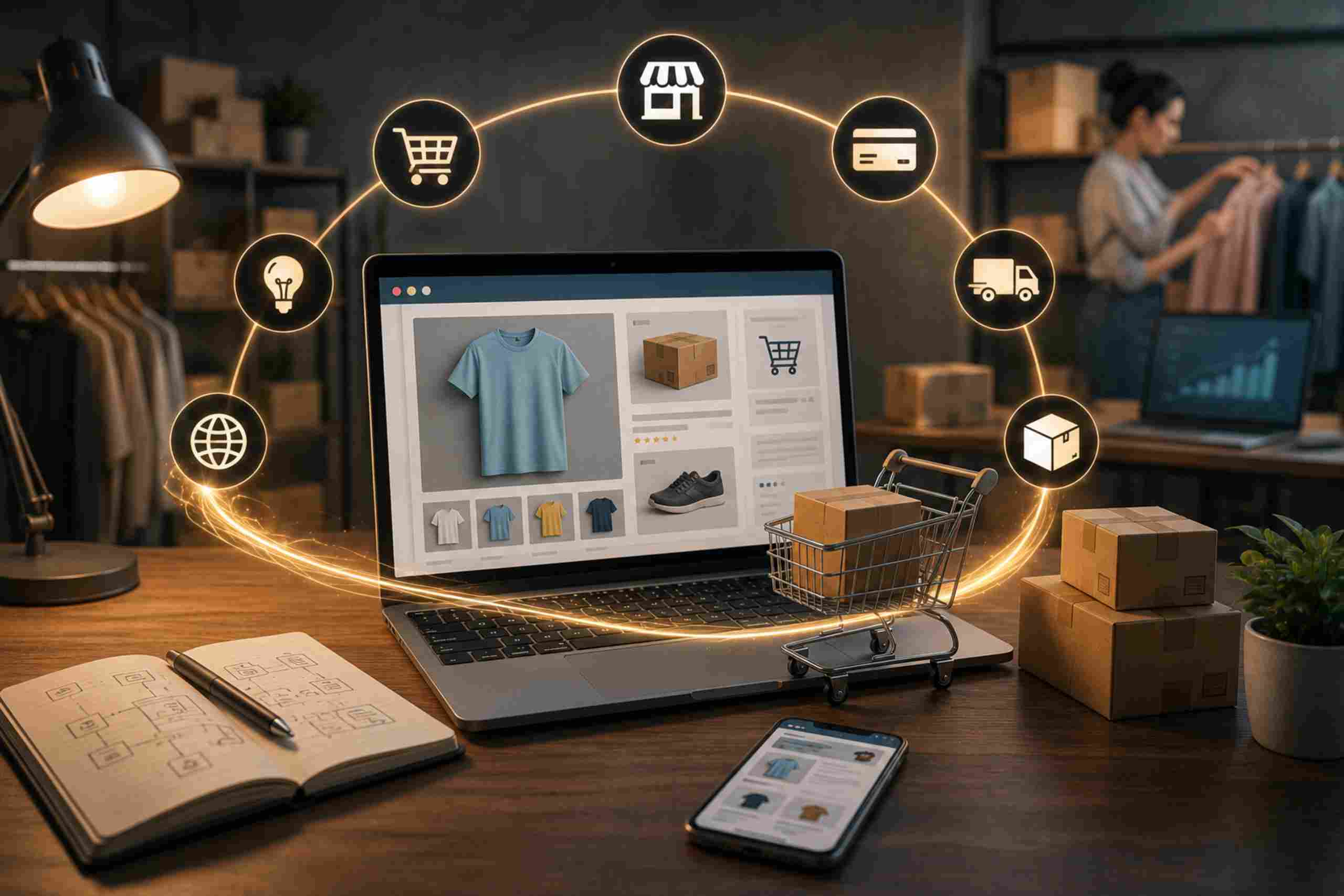 Aprenda como abrir uma loja virtual e aproveite o crescimento das vendas online. Empreenda com sucesso na Internet!