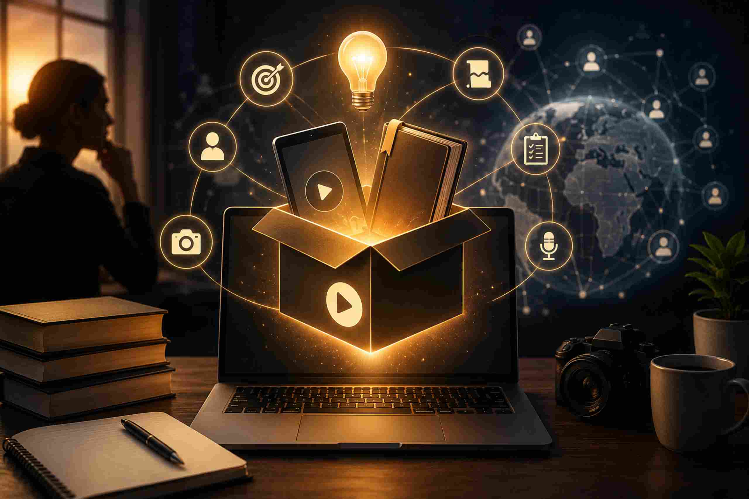 Descubra o que são infoprodutos e como esse mercado digital pode se tornar um negócio lucrativo e próspero.