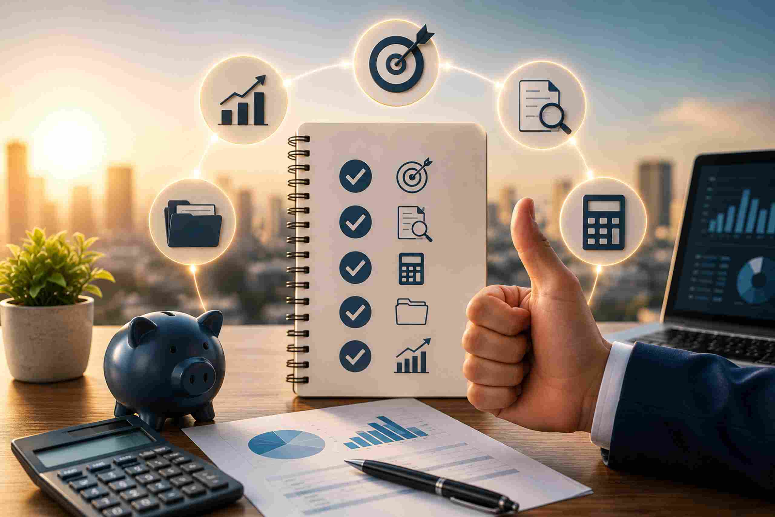 Mantenha sua contabilidade em dia e comece o ano com o pé direito no seu negócio, alcançando o sucesso desejado.