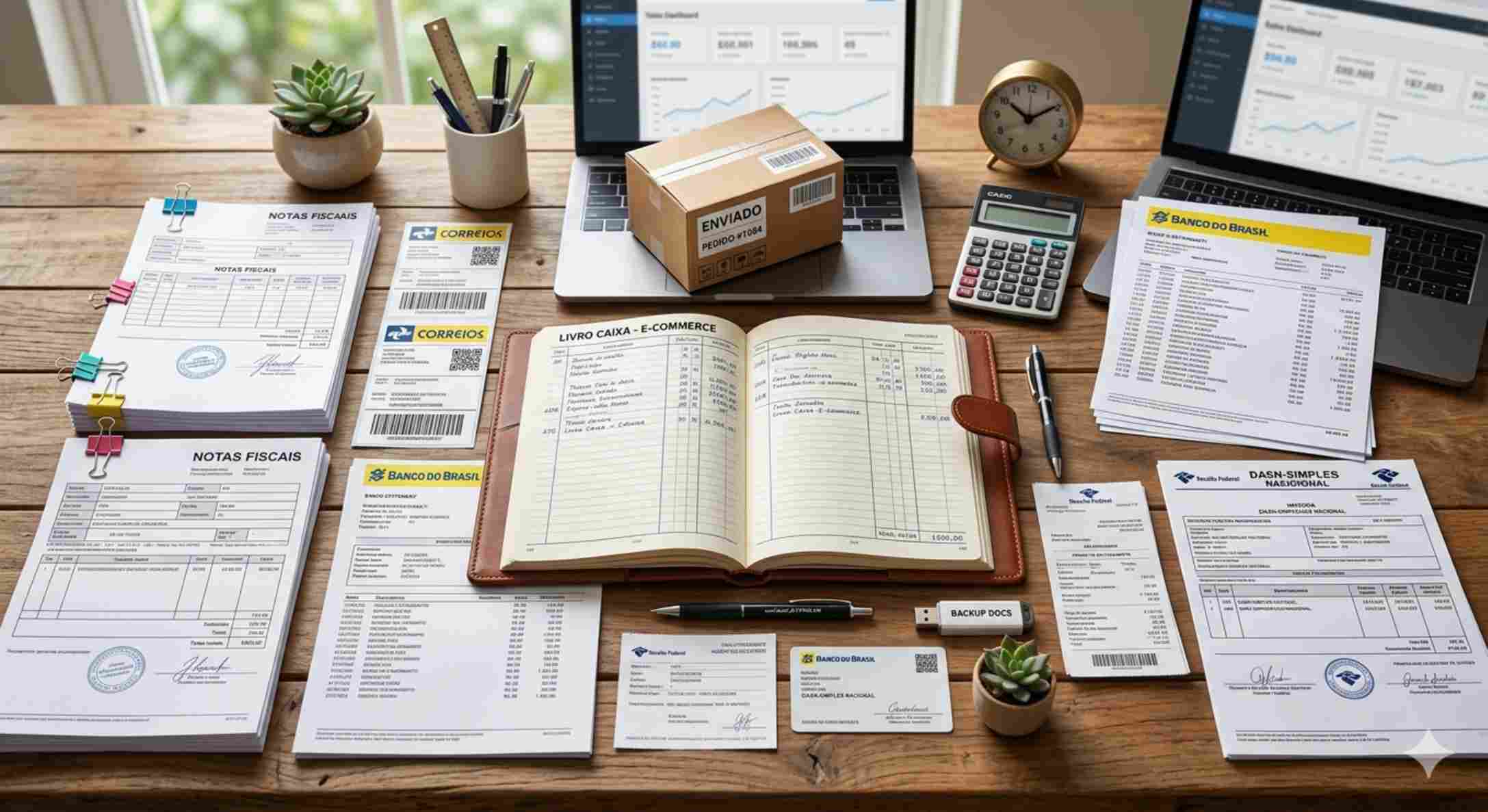 Descubra quais documentos para manter a contabilidade do seu e-commerce em dia são essenciais para a saúde financeira da sua loja.