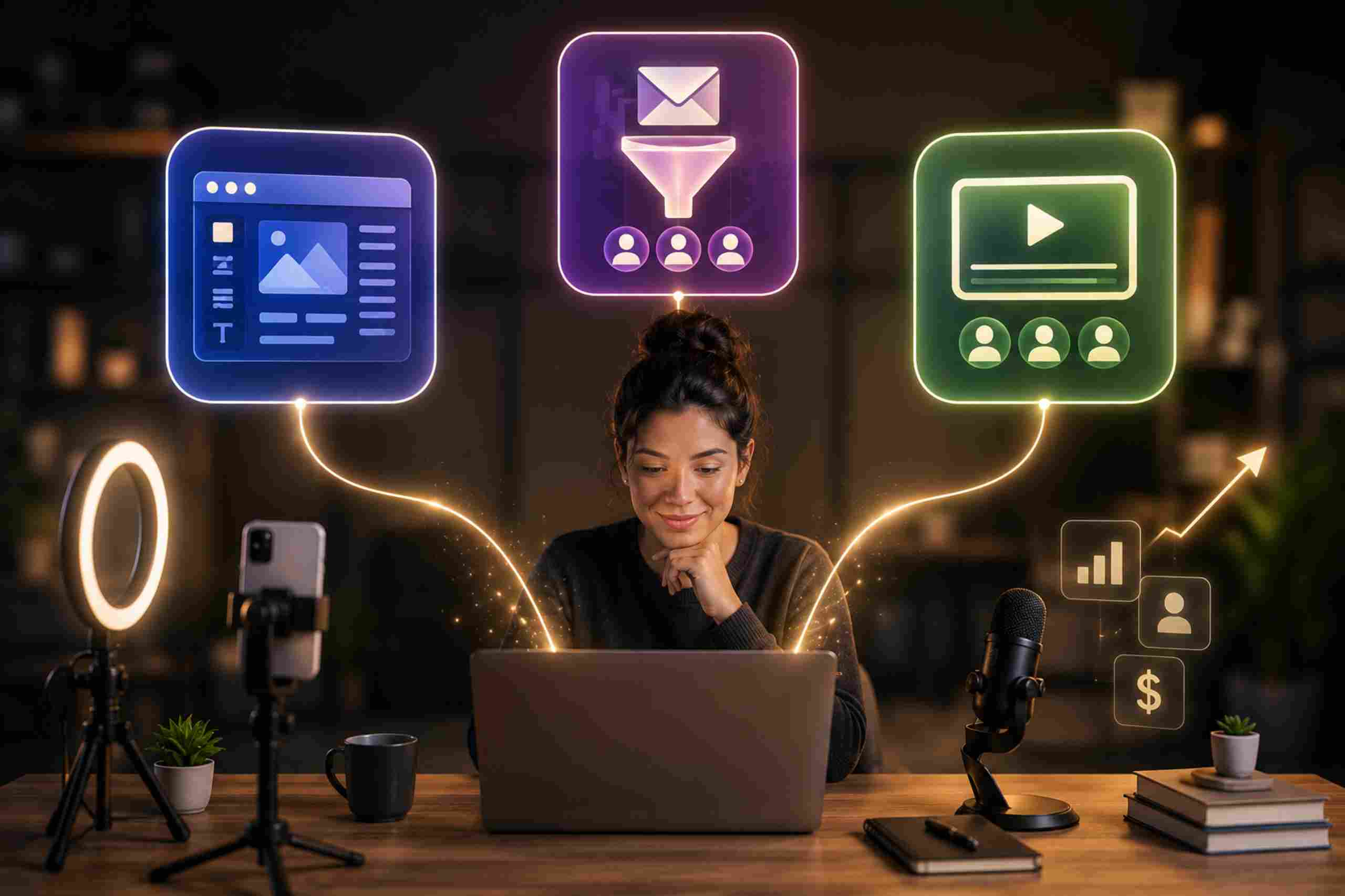 Descubra as melhores ferramentas digitais para infoprodutores e como elas podem facilitar suas vendas e gestão de produtos.