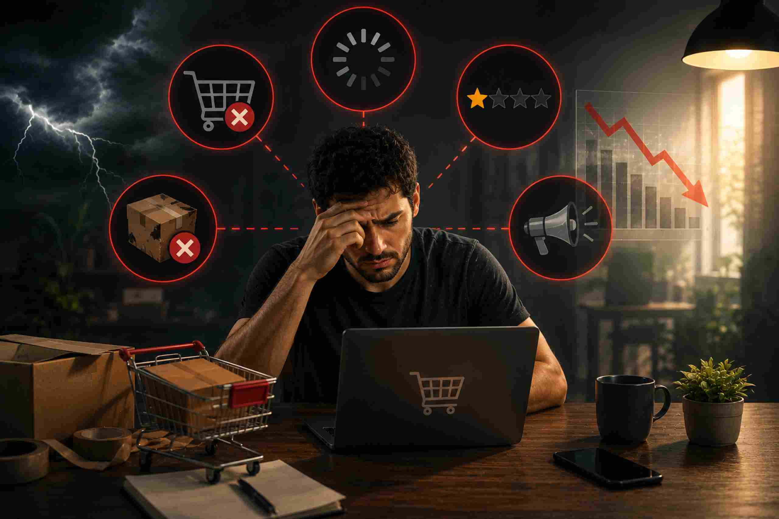 Seu e-commerce não está vendendo o quanto deveria? Confira neste artigo 5 fatores que prejudicam as vendas do seu e-commerce!