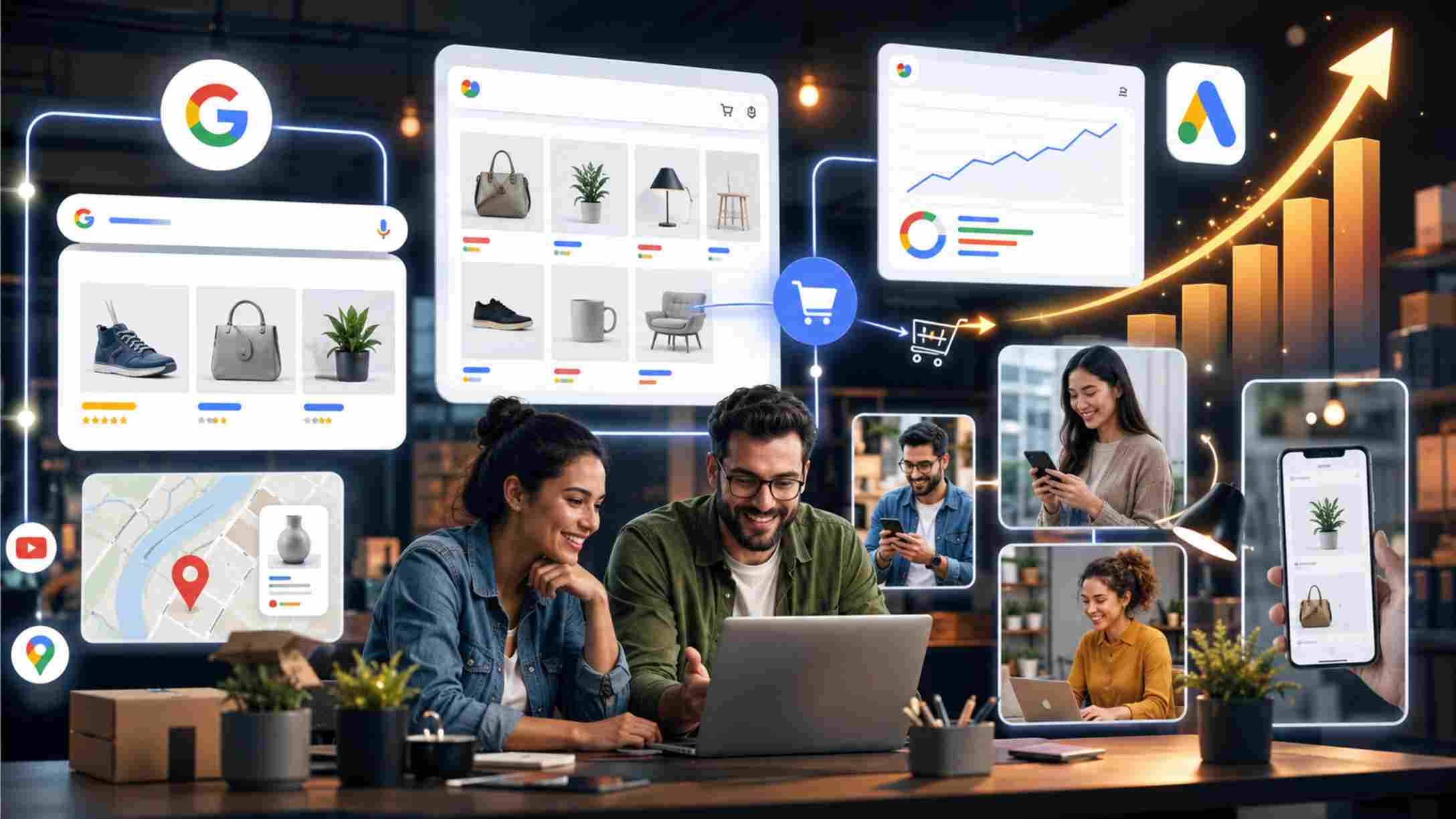 Descubra como aumentar as vendas do seu e-commerce com estratégias eficazes do Google e aproveite o potencial do comércio eletrônico.