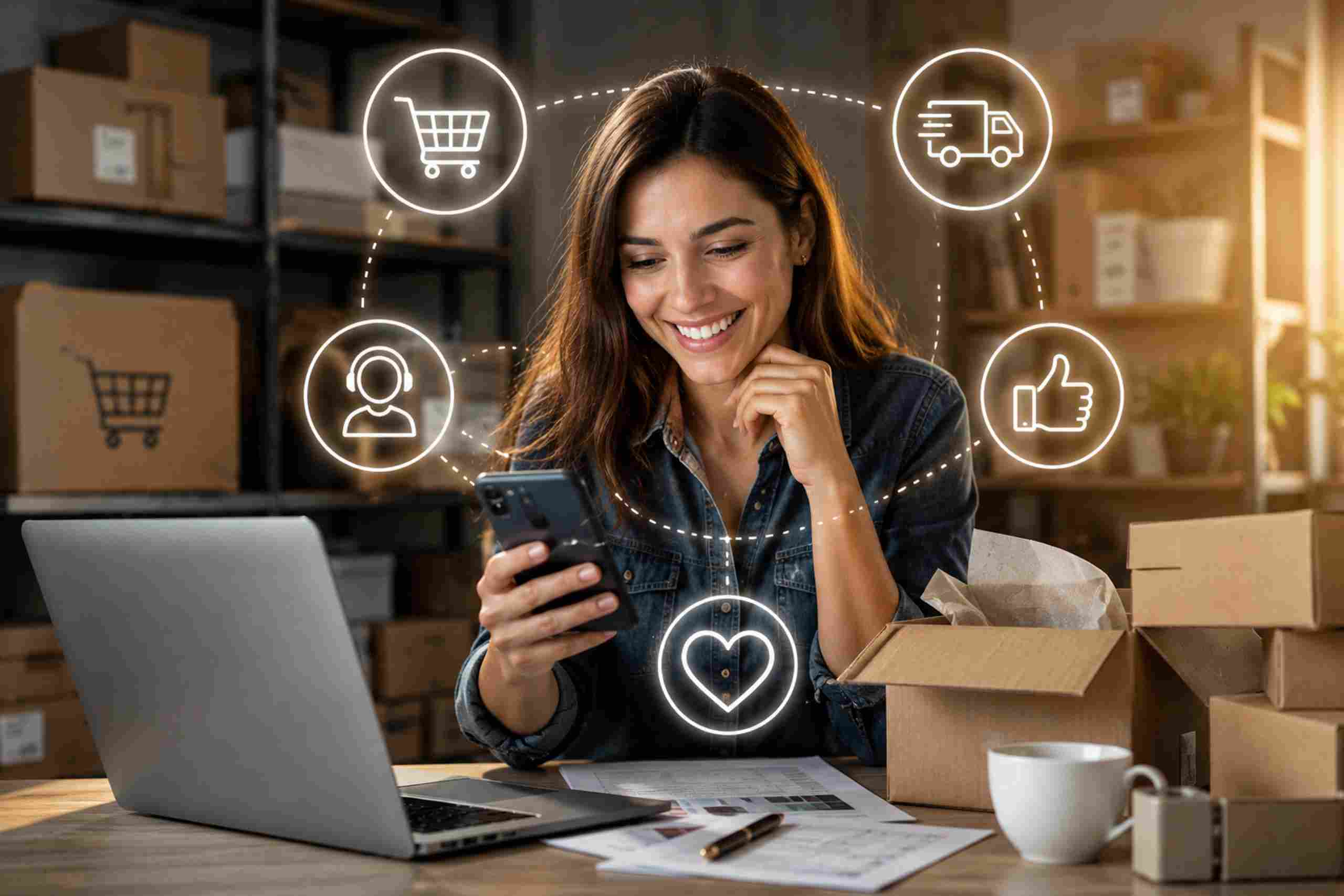 Descubra como melhorar o atendimento ao cliente em seu e-commerce e criar um bom relacionamento com seus compradores.
