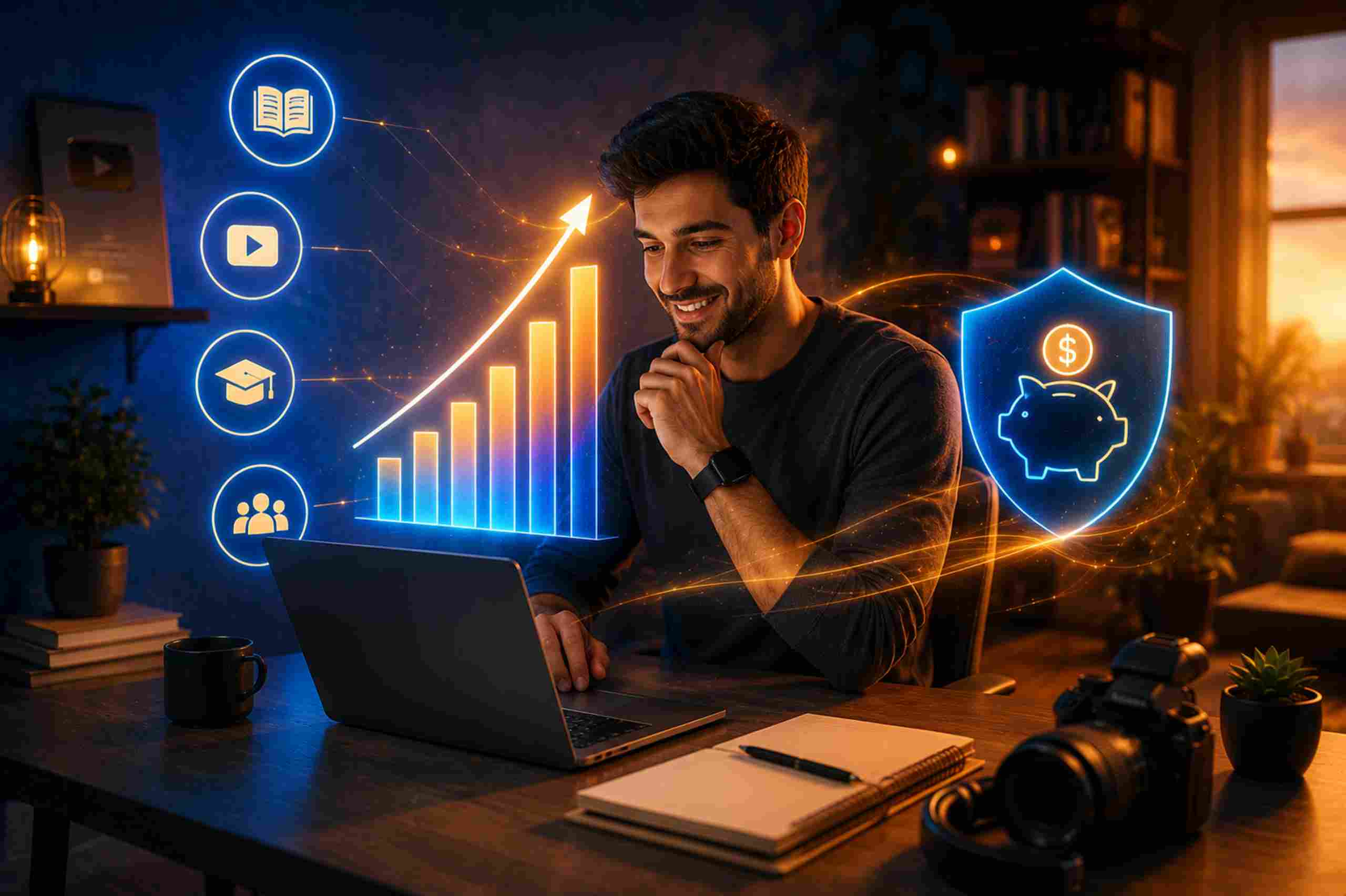 Infoprodutor: Você o que pode fazer para pagar menos impostos? Quais são as vantagens de seguir essa profissão? Descubra com a RR!