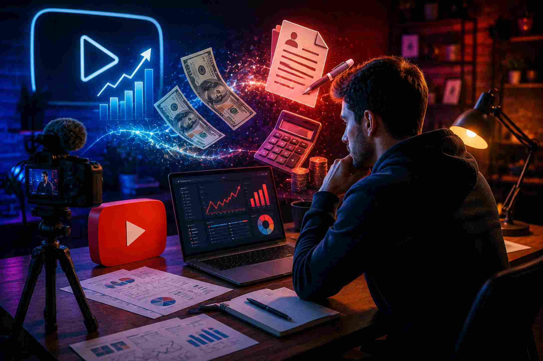 Será que um youtuber precisa declarar Imposto de Renda? Afinal, ser um youtuber também é uma profissão! Descubra neste artigo da RR Soluções!