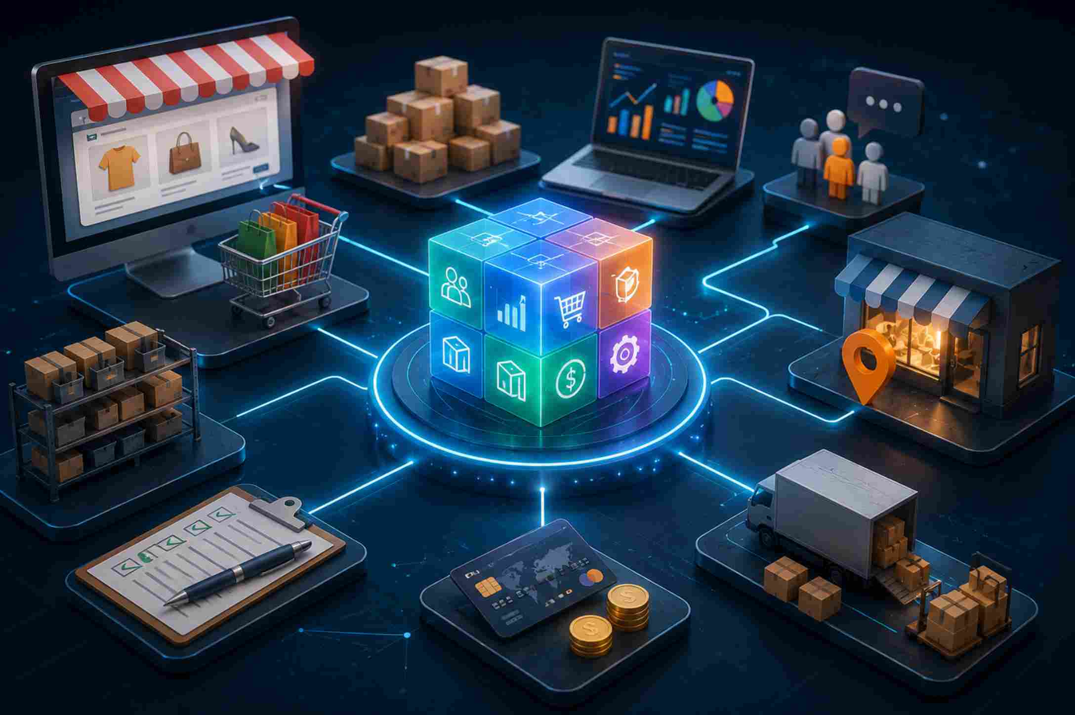 Você sabe o que é um ERP para e-commerce? Venha descobrir neste artigo que a RR Soluções preparou para você!