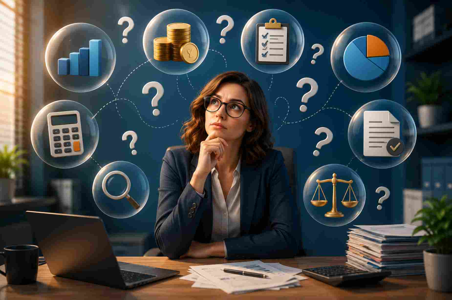 Conheça todas as dúvidas frequentes sobre os principais serviços de contabilidade! Separamos algumas das mais comuns para você!