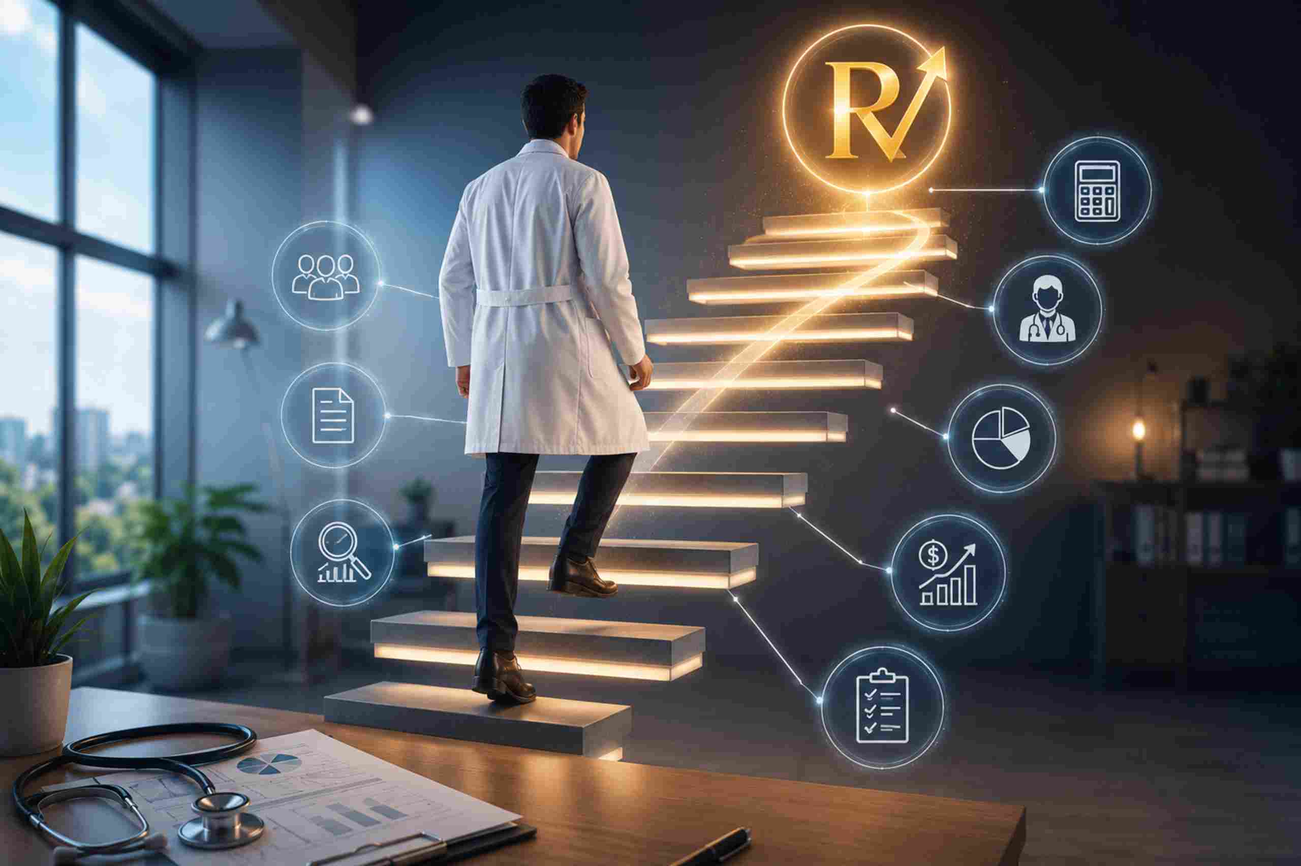 O passo a passo para aplicar o fator R na Contabilidade para Médico. Conte com a RR Soluções para lhe auxiliar nas melhores tributações.