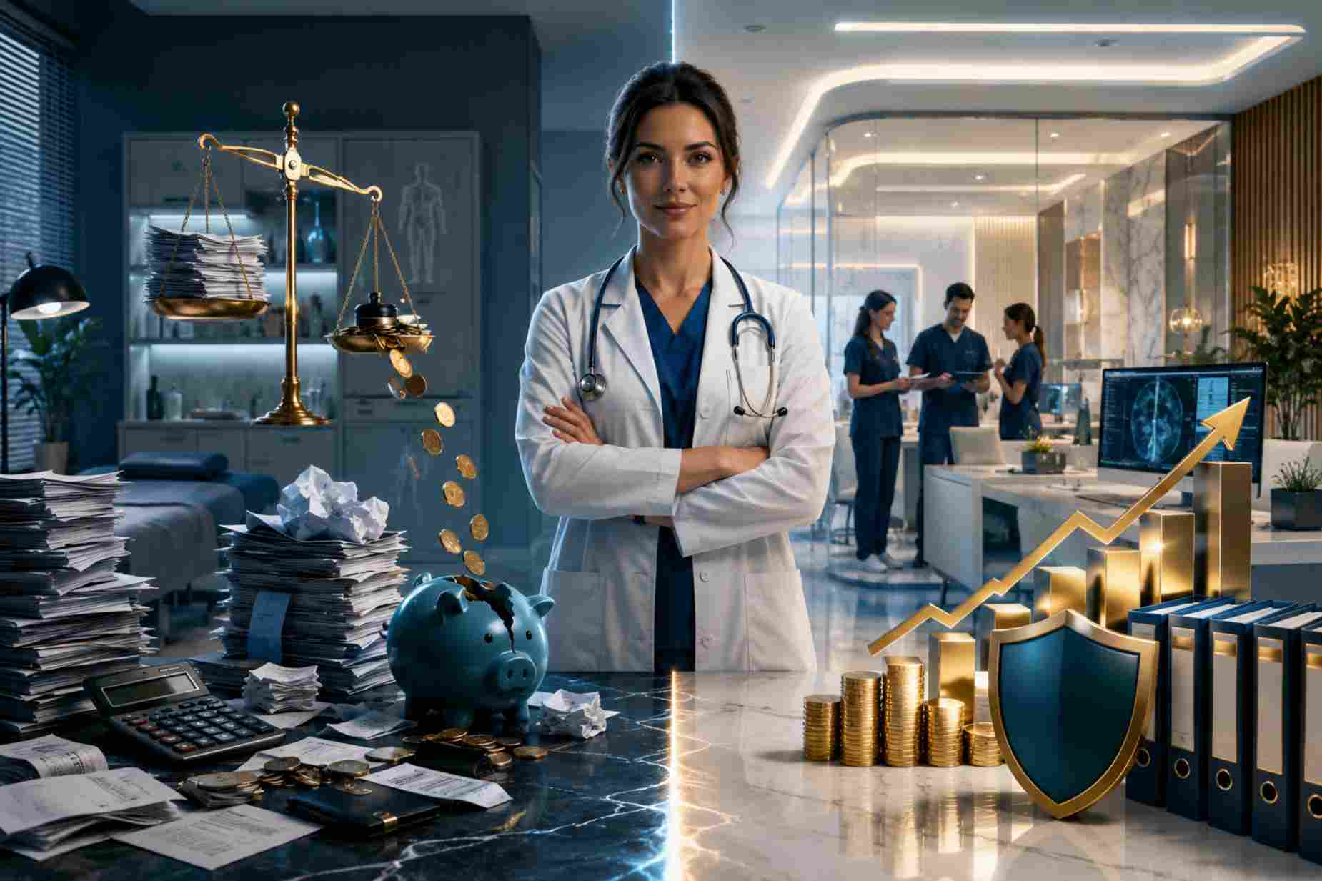 Tributação para médicos: descubra se vale mais a pena atuar como PF ou PJ e como pagar menos imposto na sua carreira. RR Soluções.