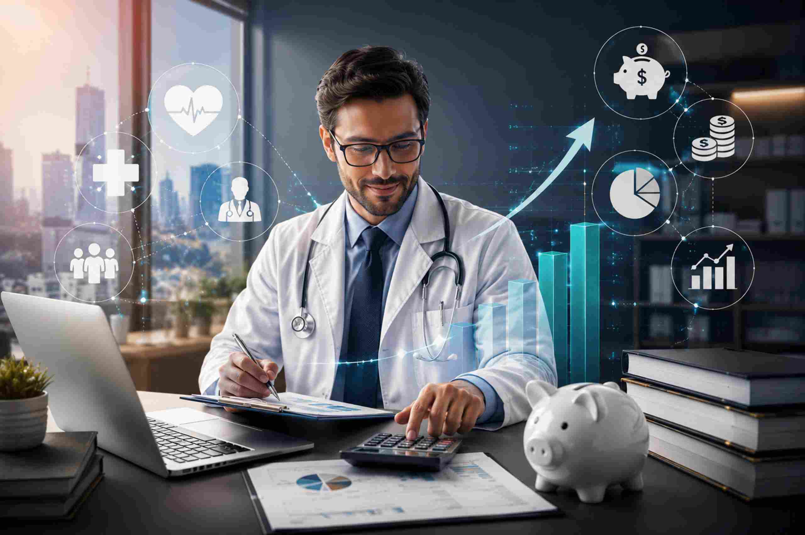 Descubra como a Contabilidade para Médicos é essencial para uma gestão financeira eficaz de consultórios e clínicas.