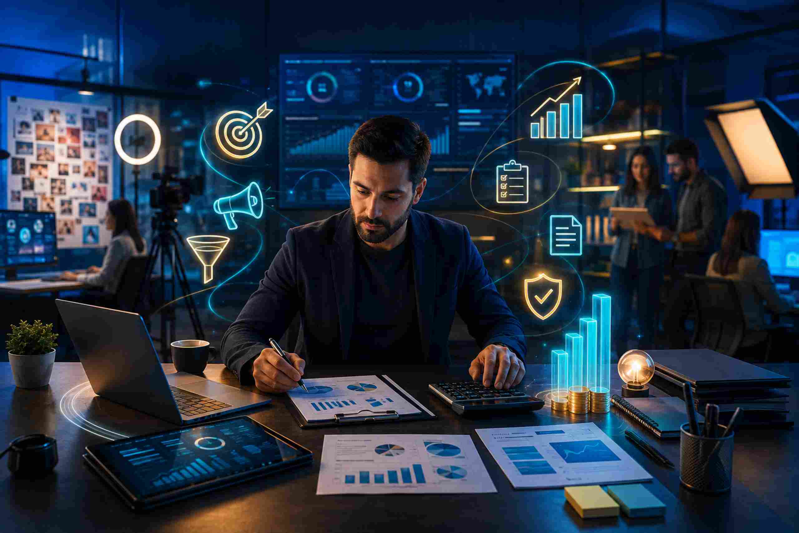 Guia completo Abertura, Contabilidade e Tributação para Agência de Marketing. Tudo o que você precisa saber, conta com a RR Soluções!