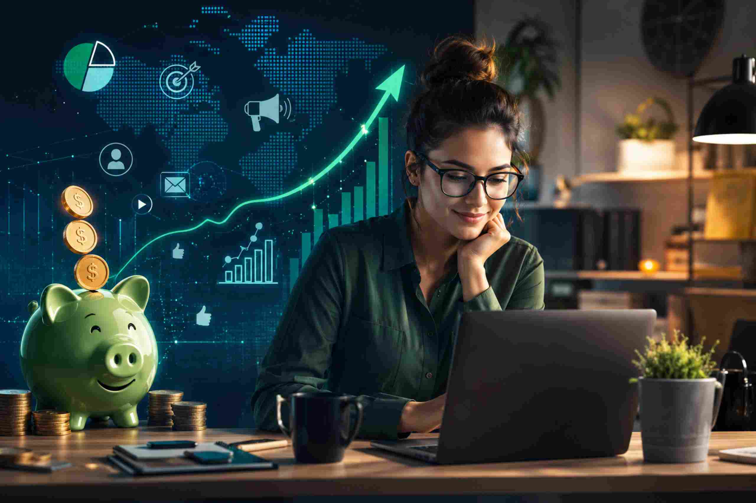 Saiba como a Contabilidade para Marketing Digital pode maximizar seus ganhos e minimizar sua carga tributária com estratégias eficientes.