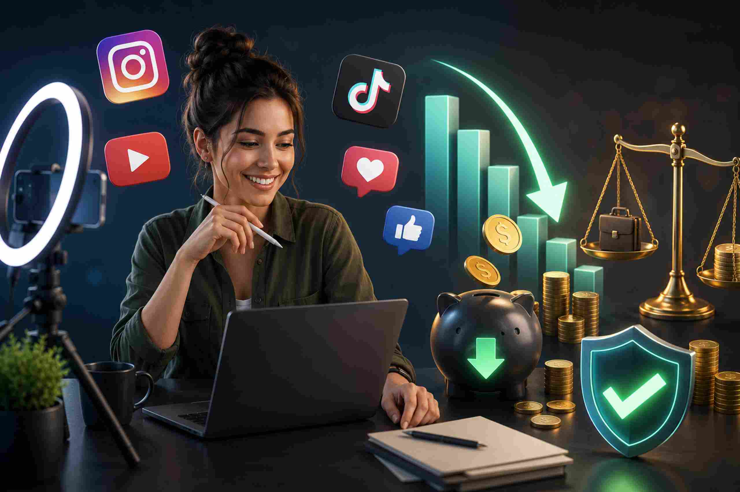 Aprenda como a Contabilidade para Social Media pode ajudar a reduzir impostos e aumentar a competitividade do seu negócio.