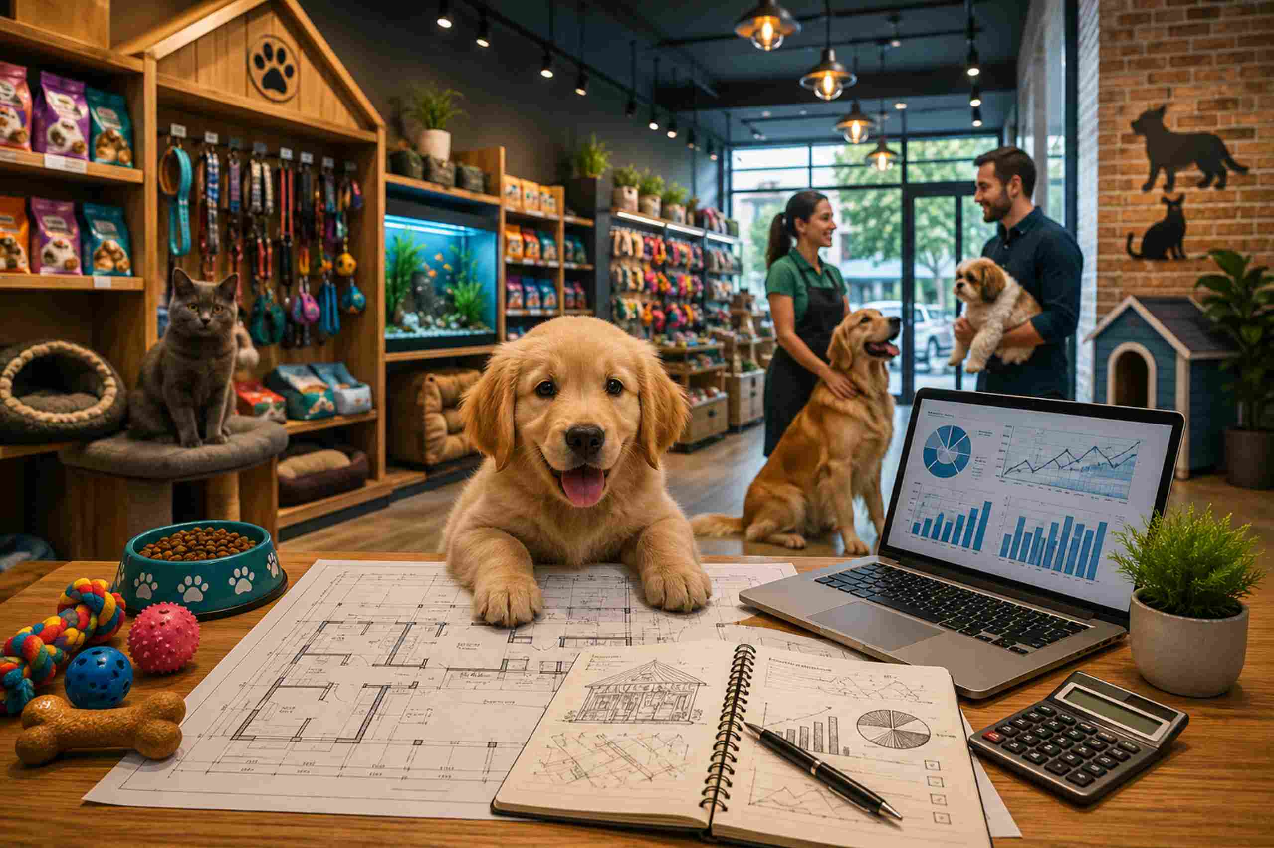 Aprenda como abrir um petshop de sucesso com nosso guia completo, desde planejamento até a abertura efetiva do negócio.