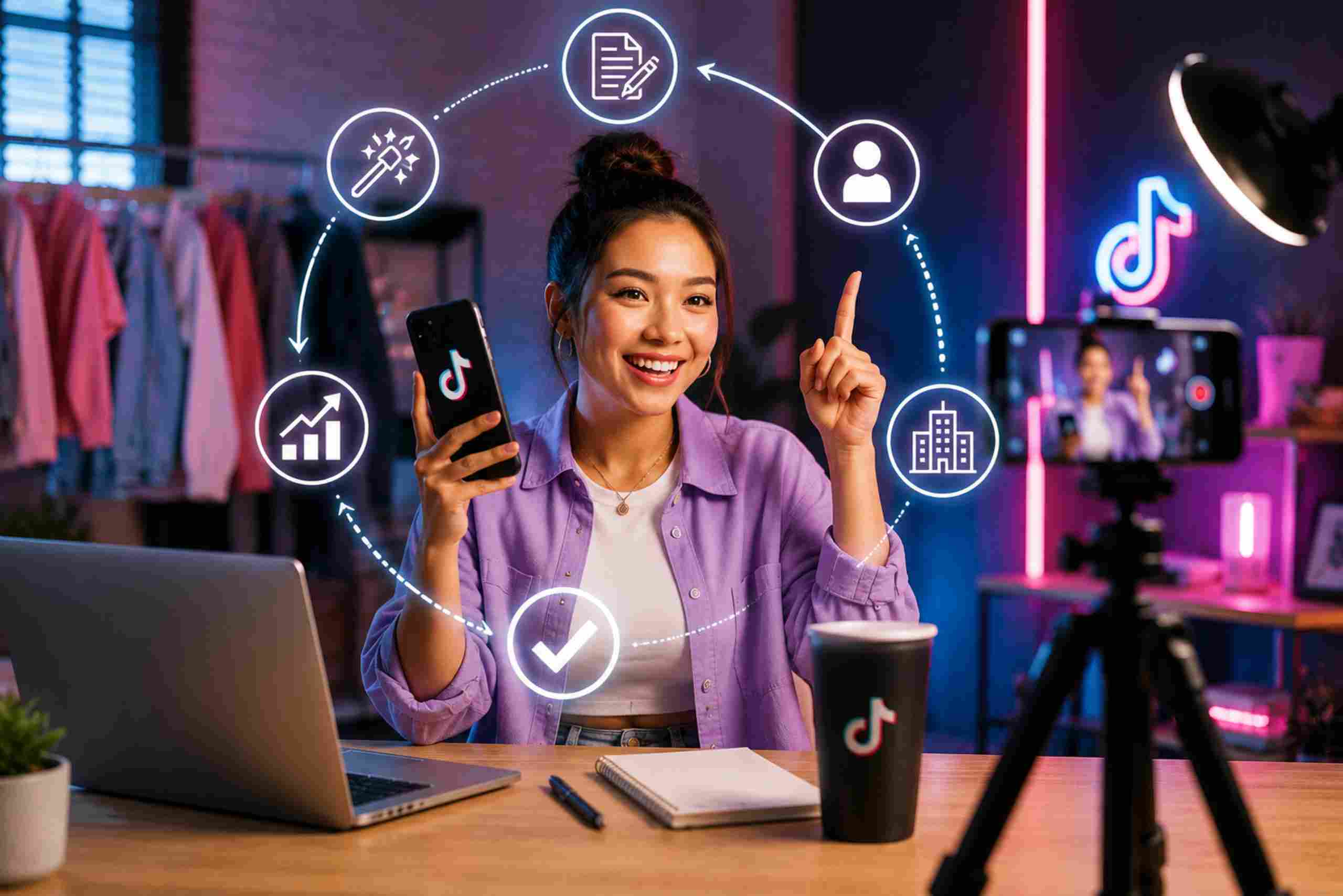 Aprenda sobre a abertura de empresa para Tiktoker e transforme sua presença no TikTok em um negócio sustentável.