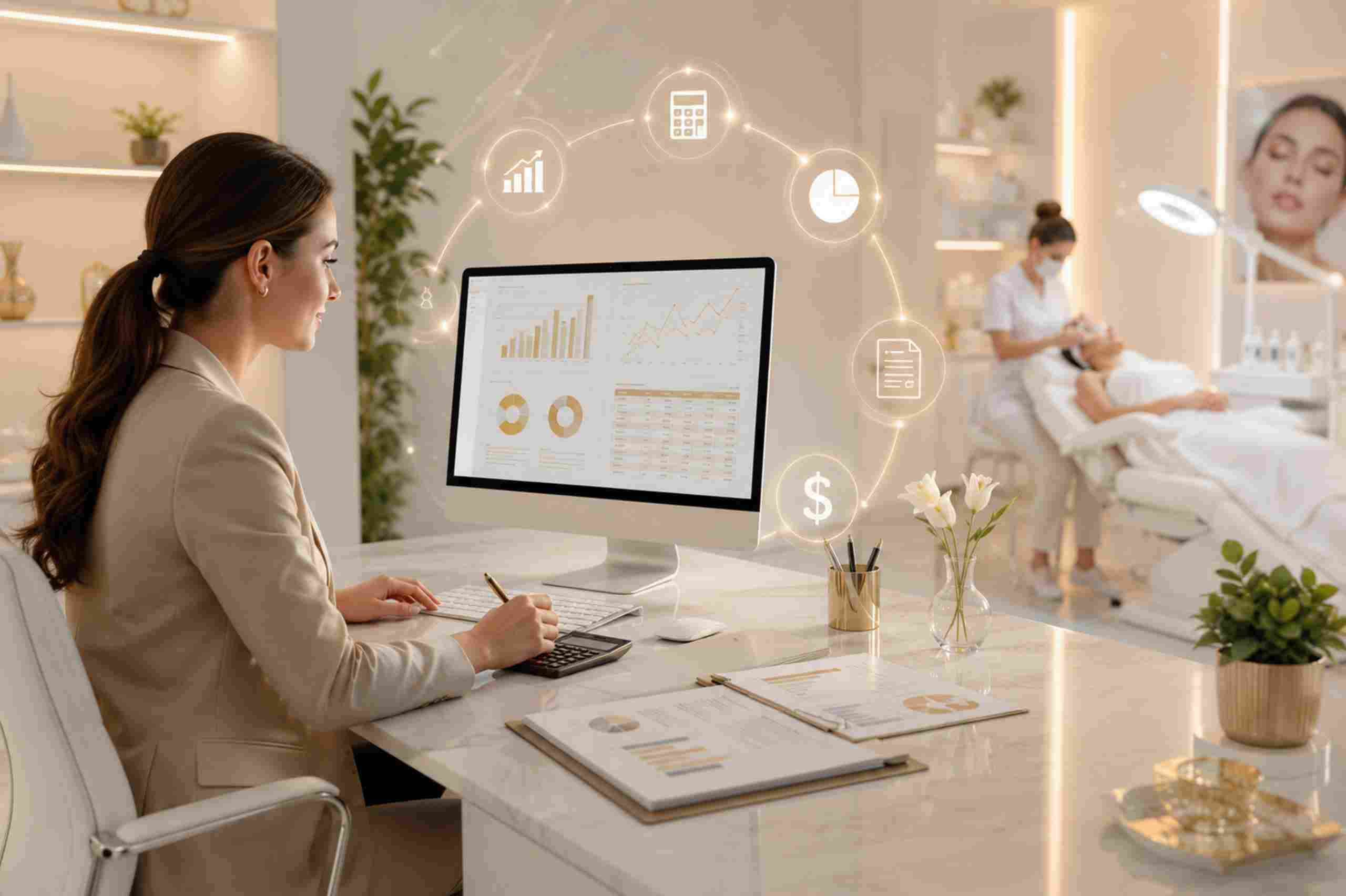 Transforme a administração da sua clínica com BPO Financeiro para Clínica de Estética, cuidando das finanças com especialistas.