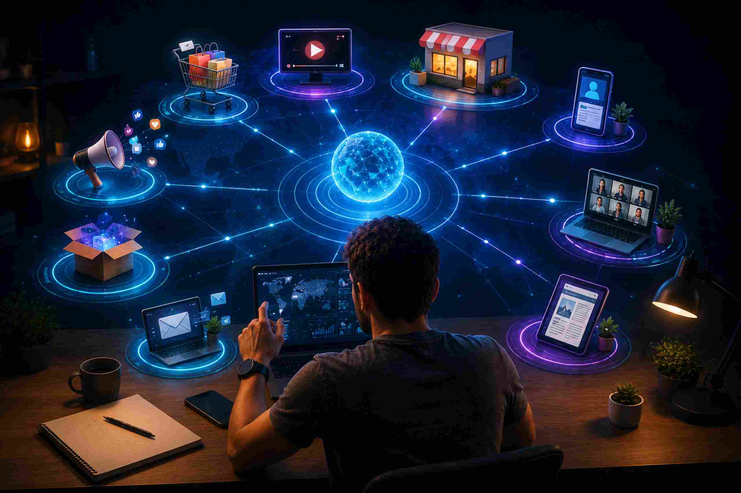 Descubra modelos de negócios digitais e como empreender na internet de qualquer lugar do mundo. Saiba mais!