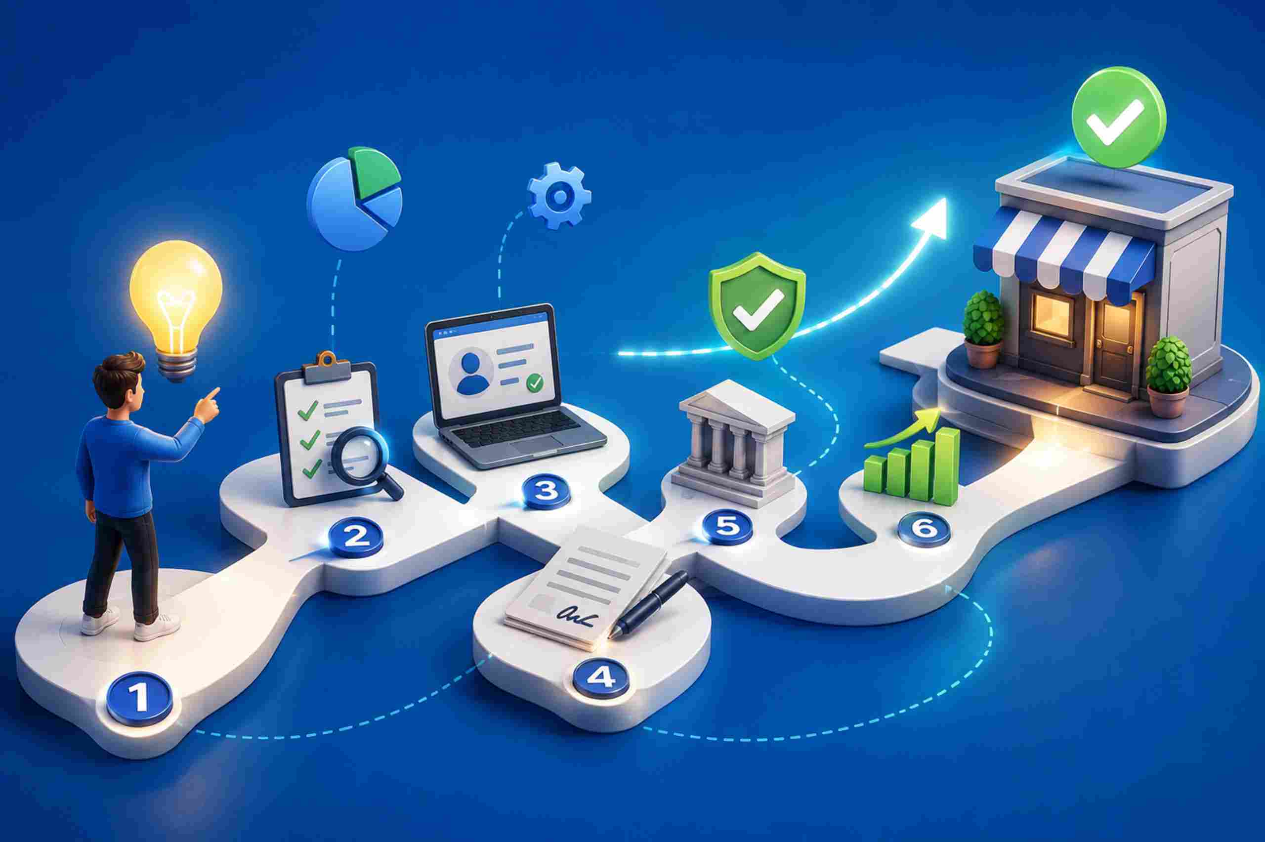 Saiba tudo sobre a abertura de empresa e como dar os primeiros passos para formalizar seu negócio com sucesso.
