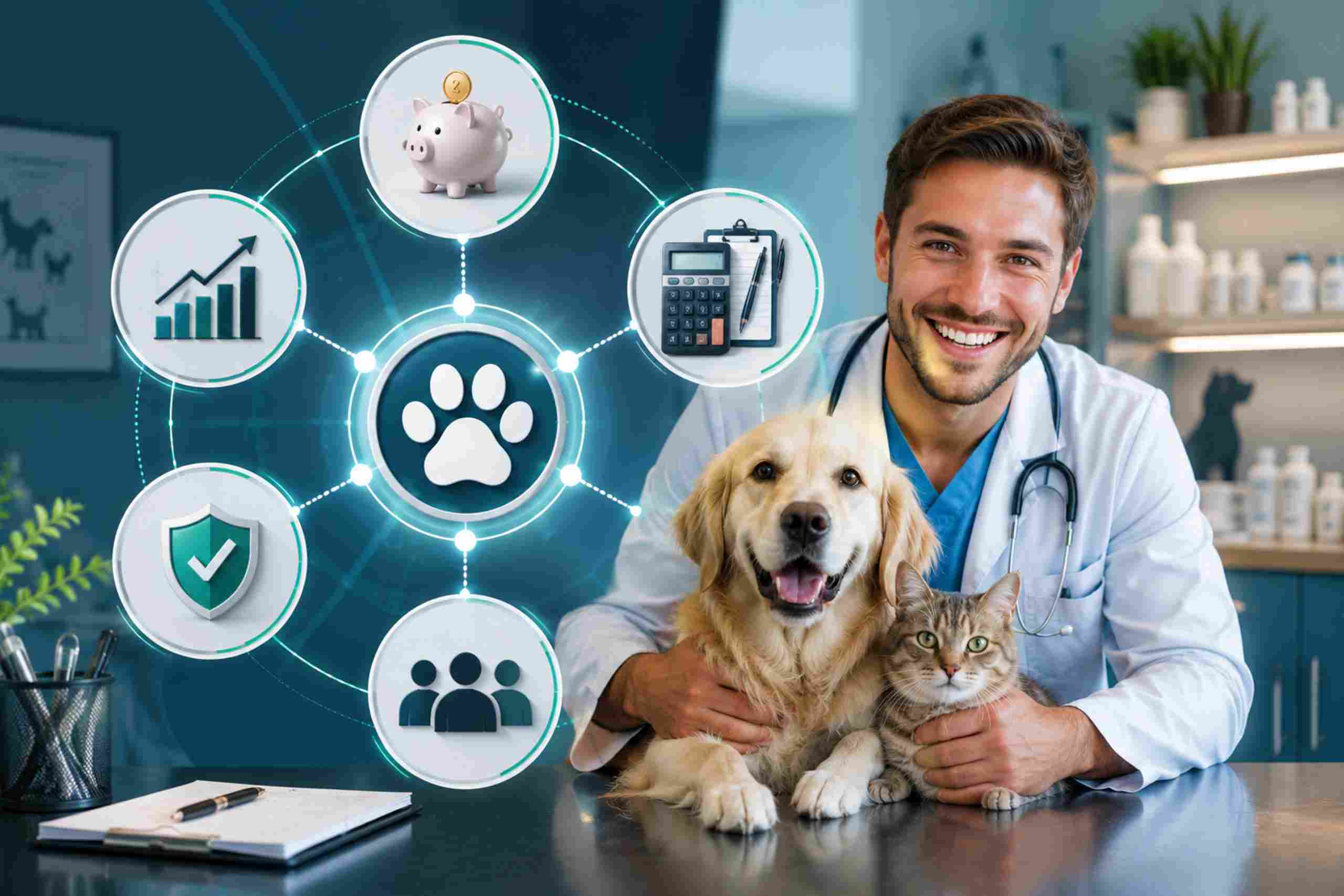 Entenda os cinco benefícios da Contabilidade para Veterinário e como ela ajuda clínicas a vencer desafios financeiros.