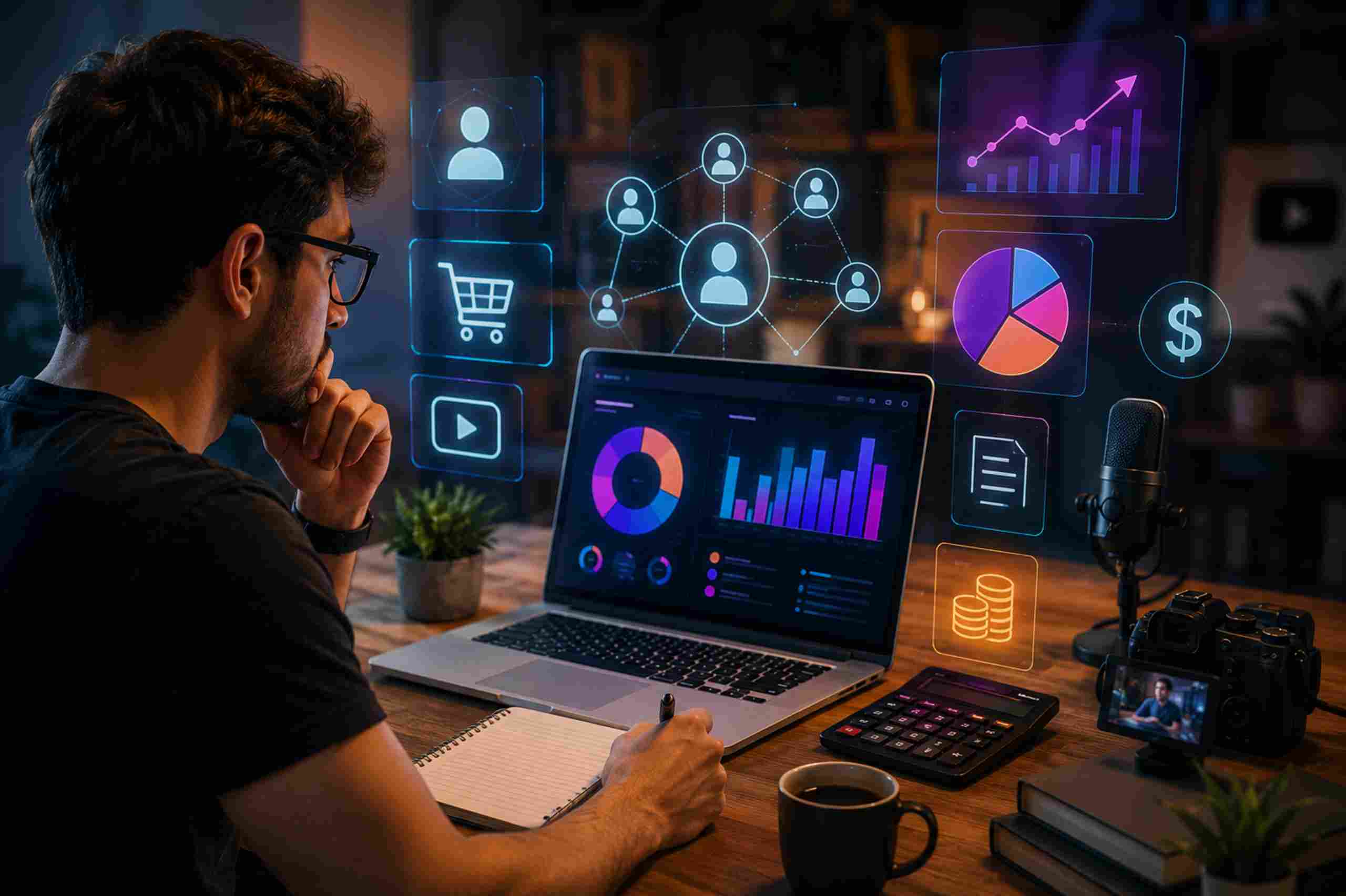Saiba como a contabilidade para infoprodutores pode otimizar sua gestão e garantir o cumprimento das obrigações fiscais e contábeis.