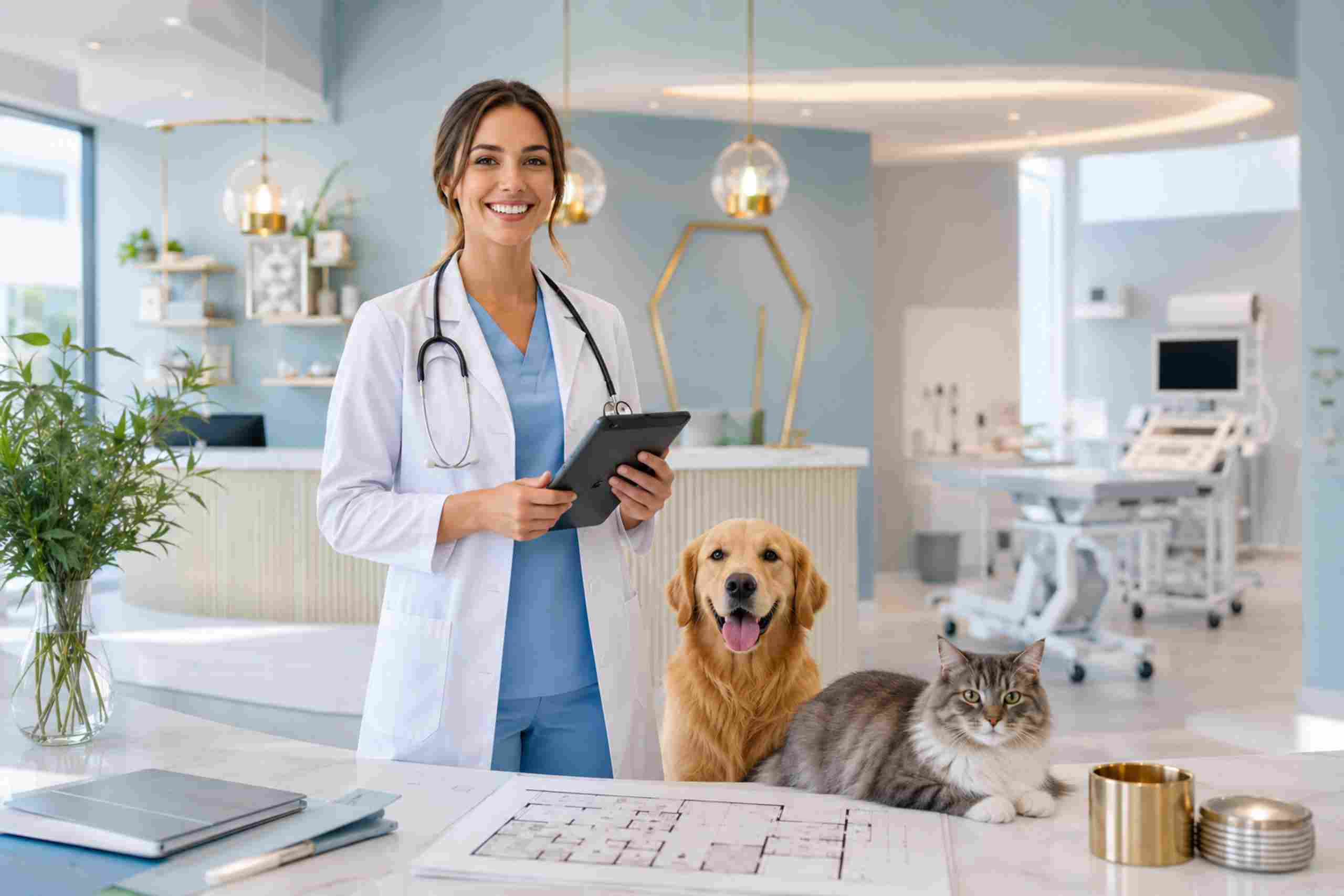 Descubra como abrir uma clínica veterinária de sucesso, desde o planejamento estratégico até a gestão financeira.