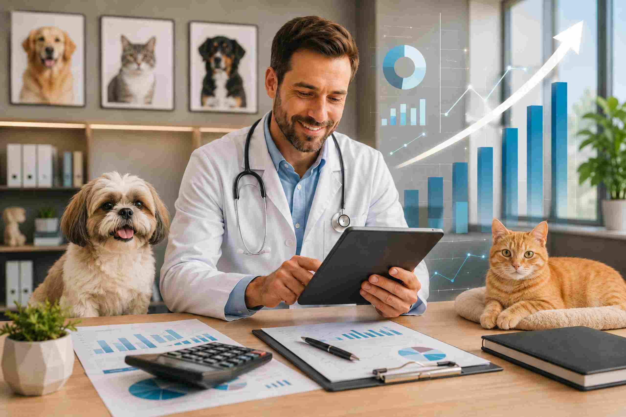 Descubra a importância da contabilidade para veterinário e como ela pode transformar a saúde financeira da sua clínica.