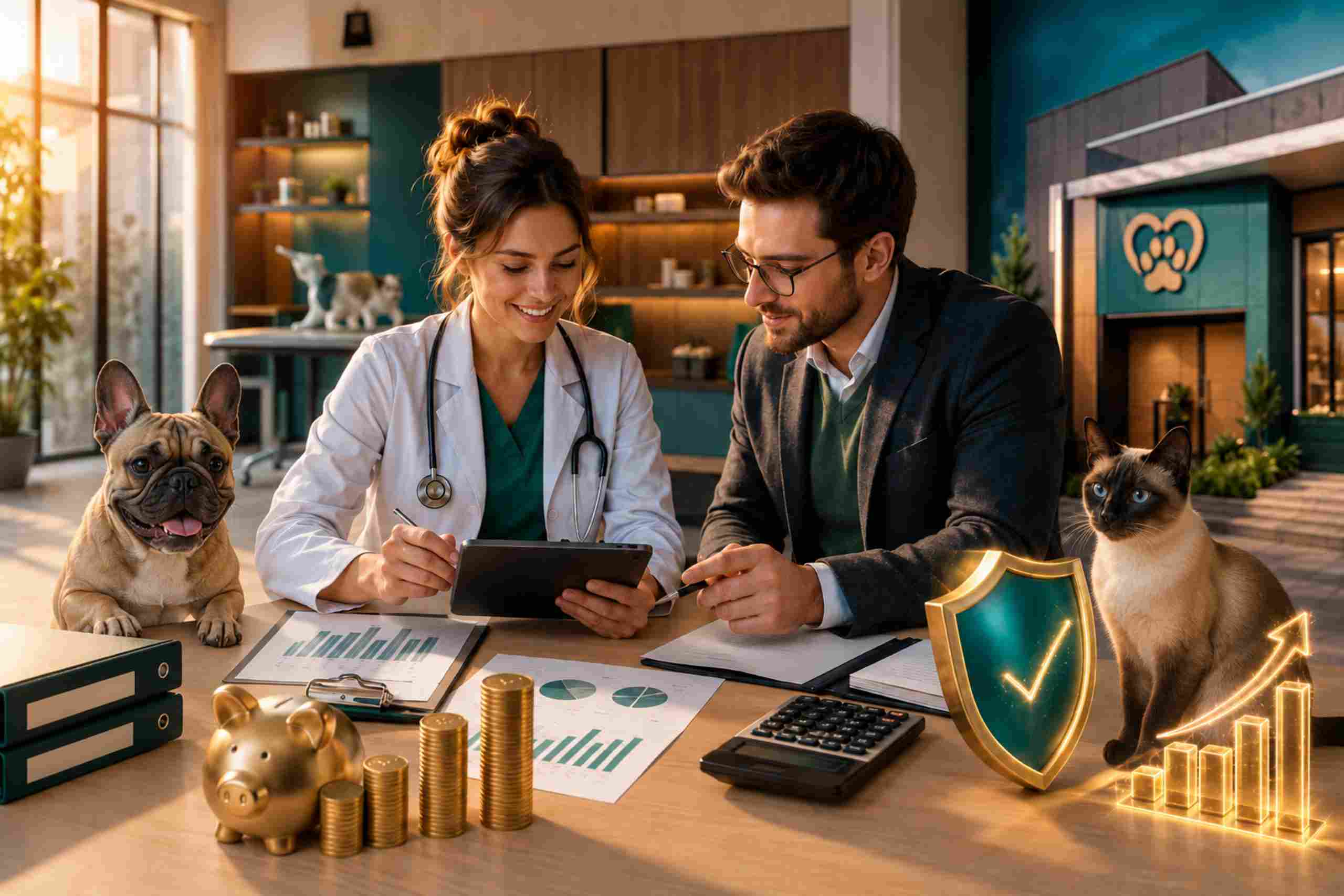 A contabilidade para veterinários é crucial para otimizar recursos e evitar problemas financeiros no início da sua clínica.