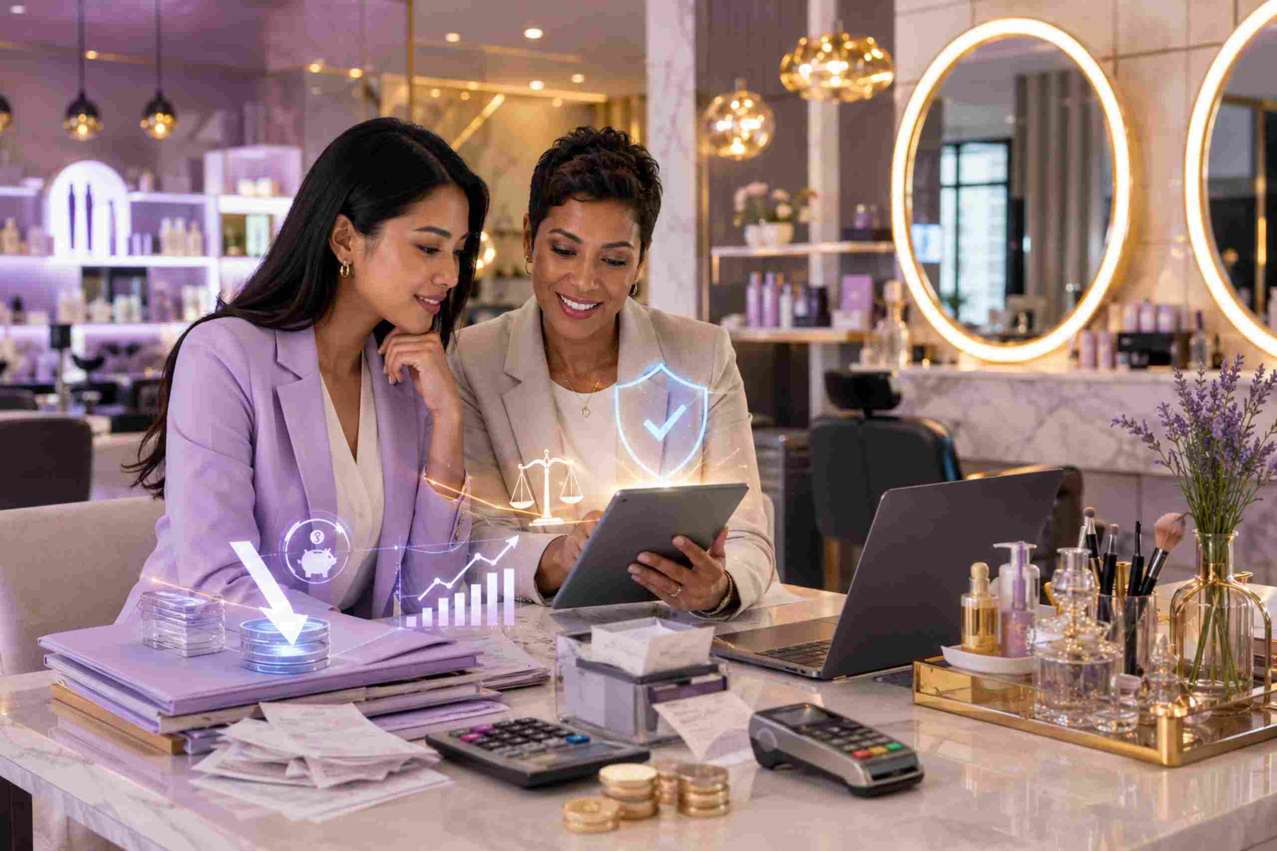 Descubra os 5 benefícios de contratar uma contabilidade especializada em salão de beleza e aprenda como pagar menos imposto de forma legal.
