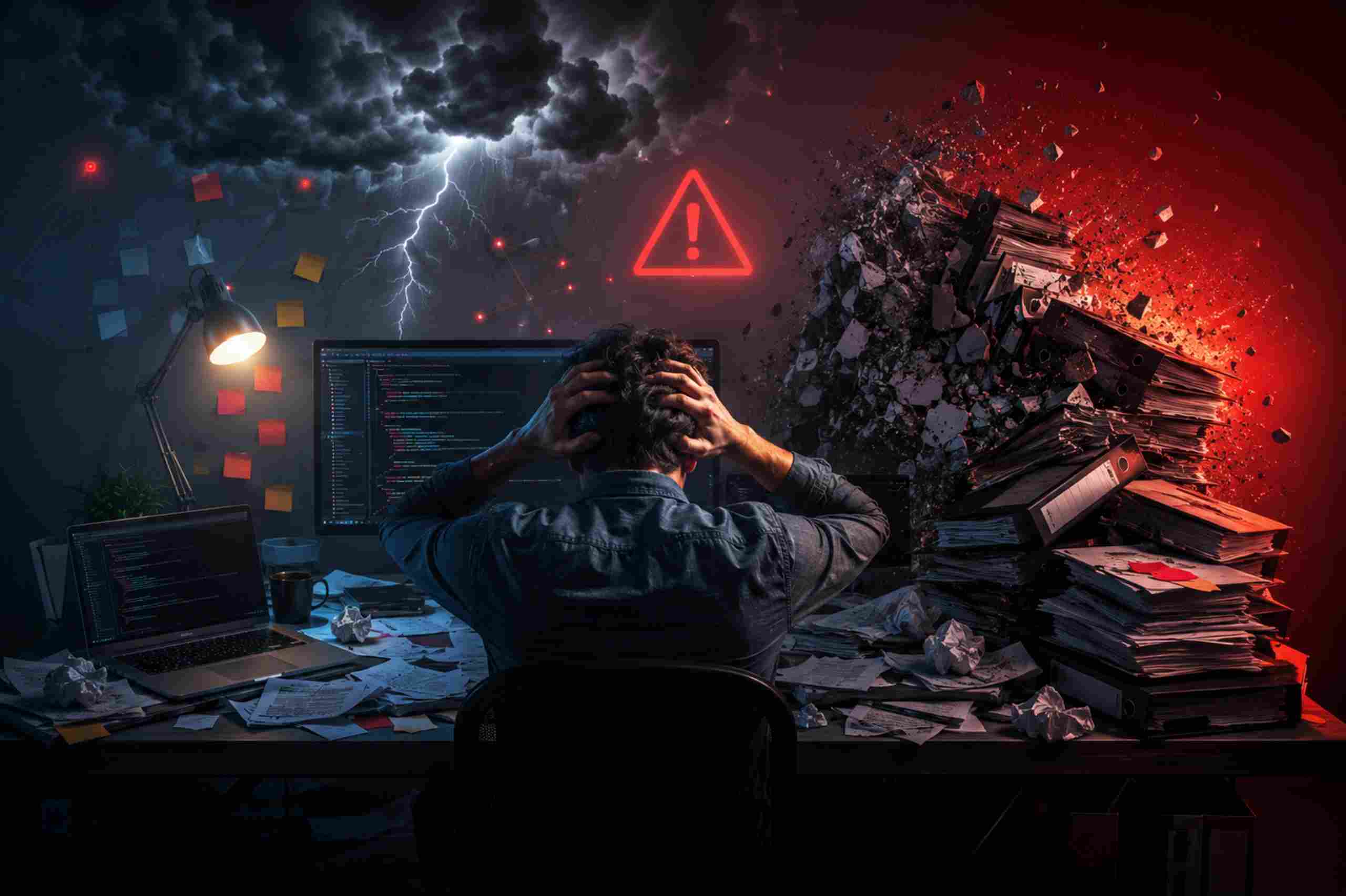 Descubra os riscos mortais de não manter seus registros contábeis atualizados e como isso pode destruir seu negócio. Proteja-se agora!