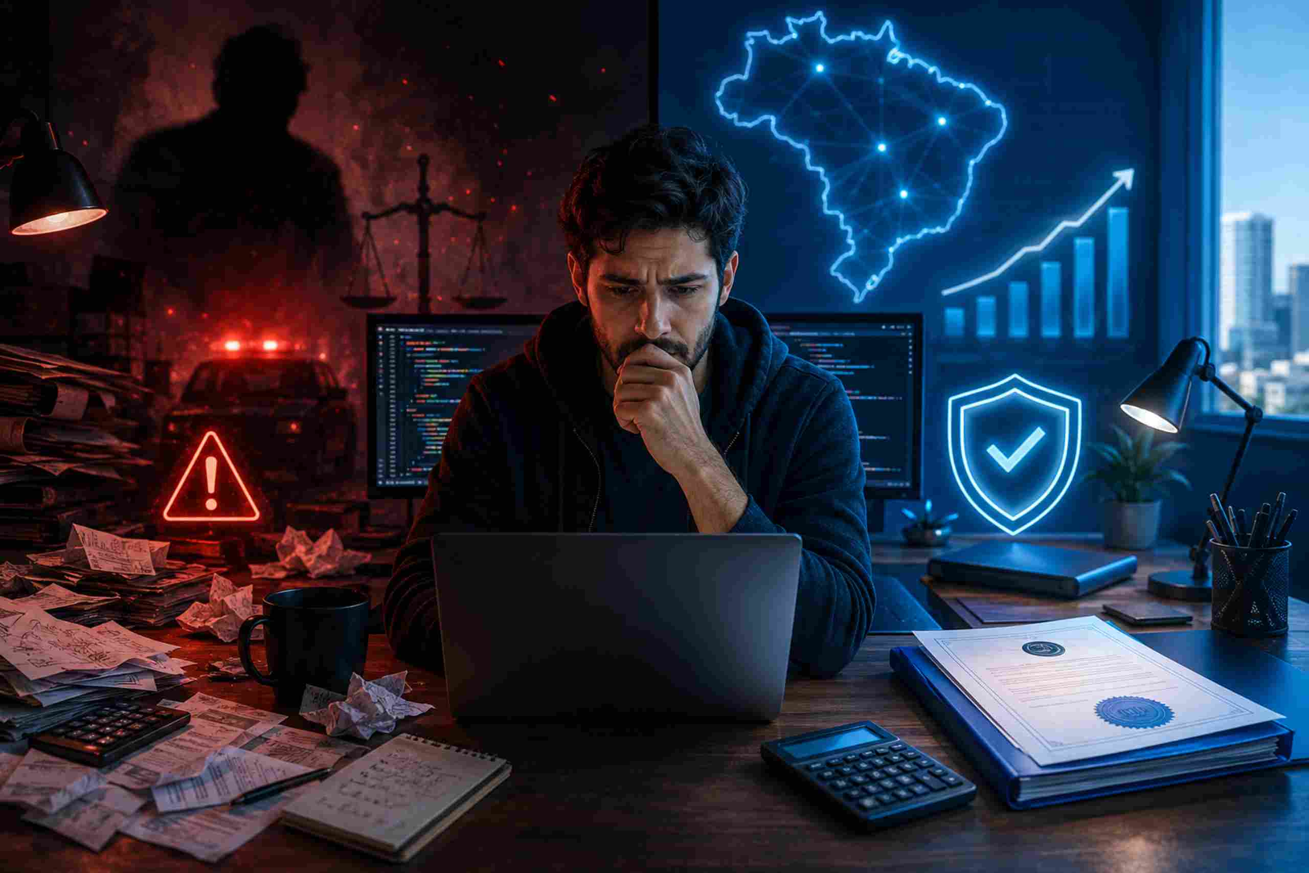 Descubra os riscos que desenvolvedores enfrentam ao não possuir um CNPJ e como a formalização pode proteger sua carreira e finanças.
