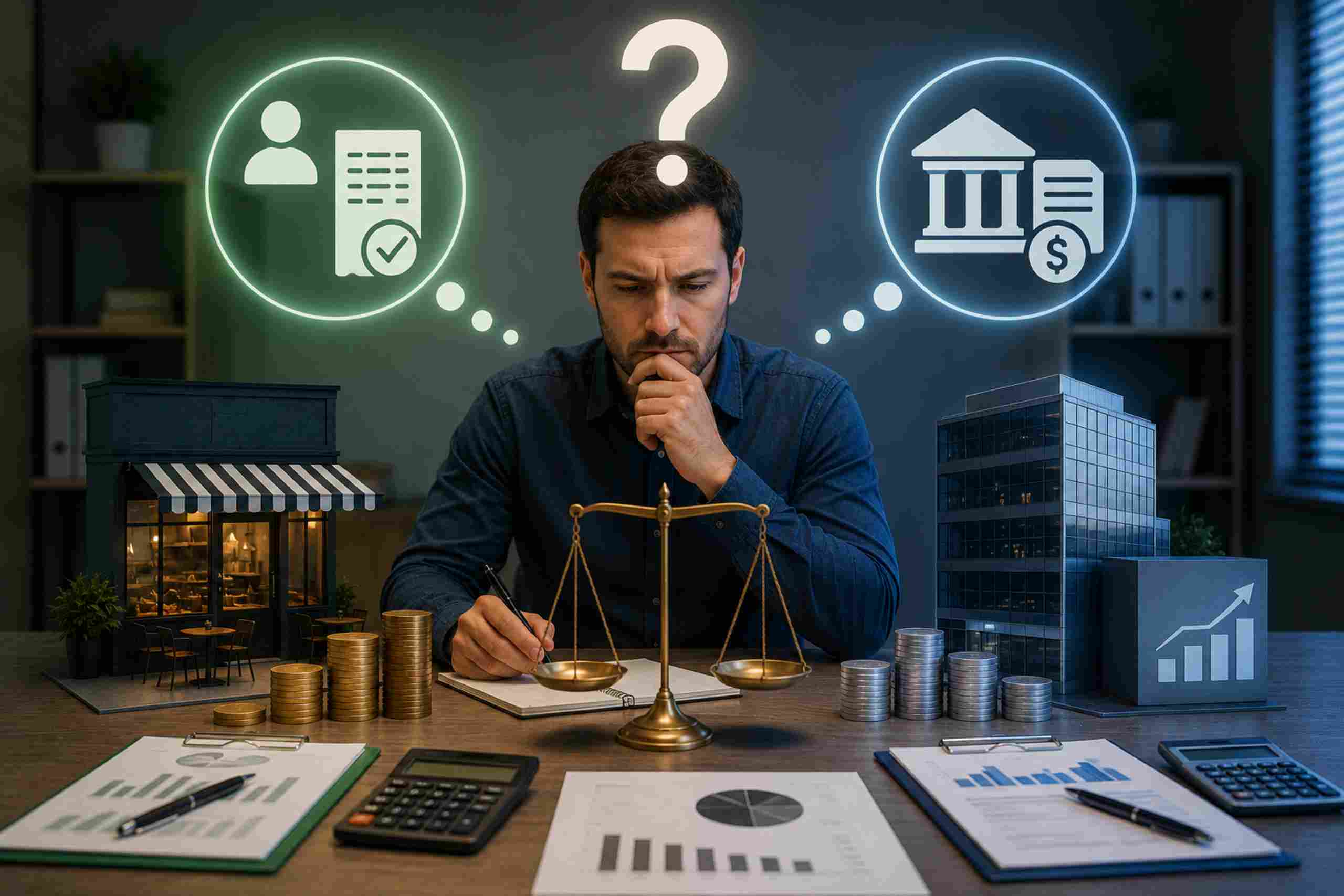 IBS e CBS no Simples Nacional entram no DAS a partir de 2027. Entenda a diferença entre pagar no DAS ou por fora e simule os dois cenários para sua empresa.
