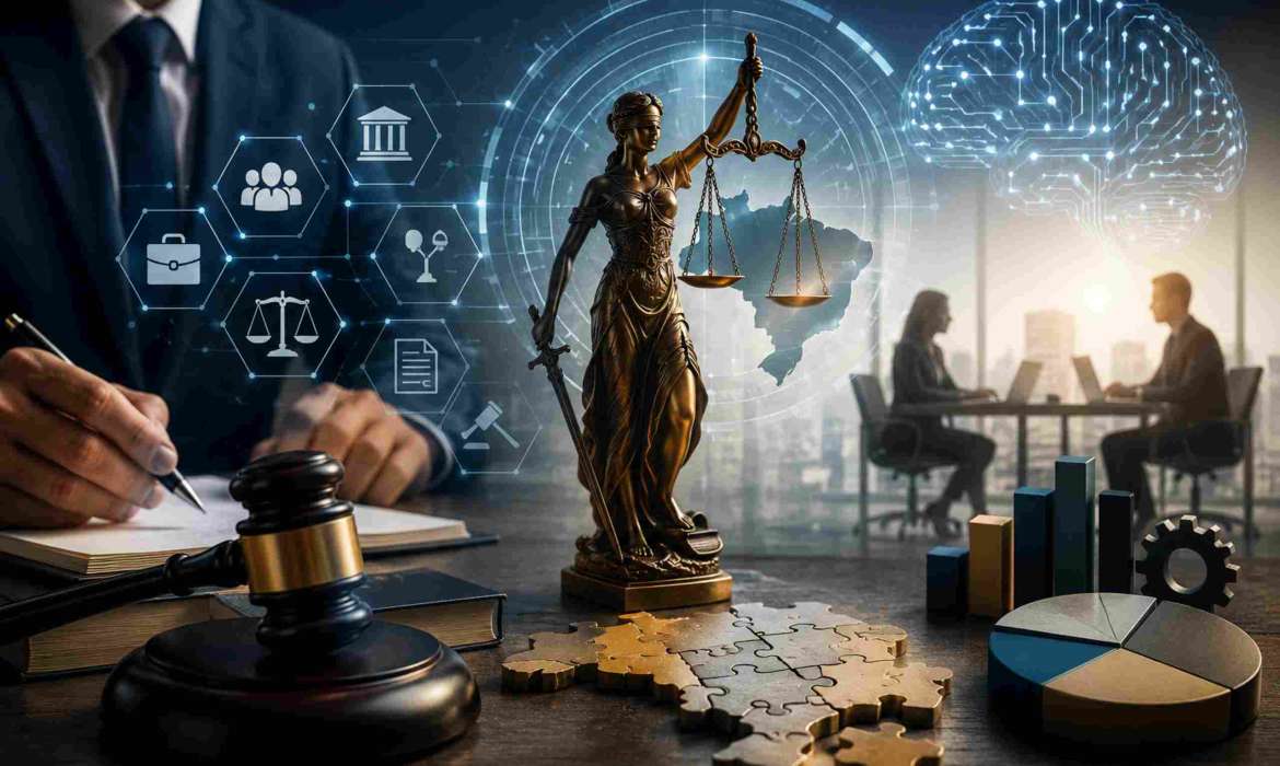 CNAE 6911-7/01: tudo sobre tributação, Reforma Tributária, MEI e IA para escritórios de advocacia. Descubra o que muda em 2026