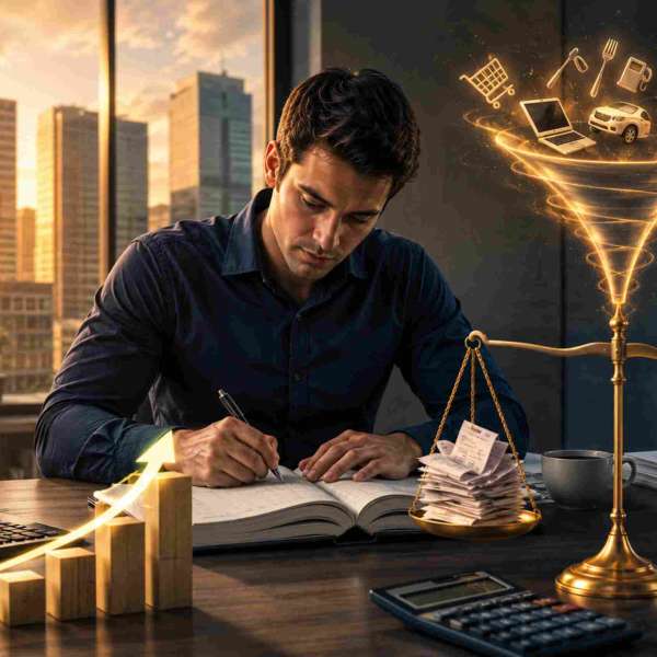 Descubra como o Livro-Caixa reduz sua base tributável e quanto você pode economizar no IR. Guia completo para autônomos em 2026.