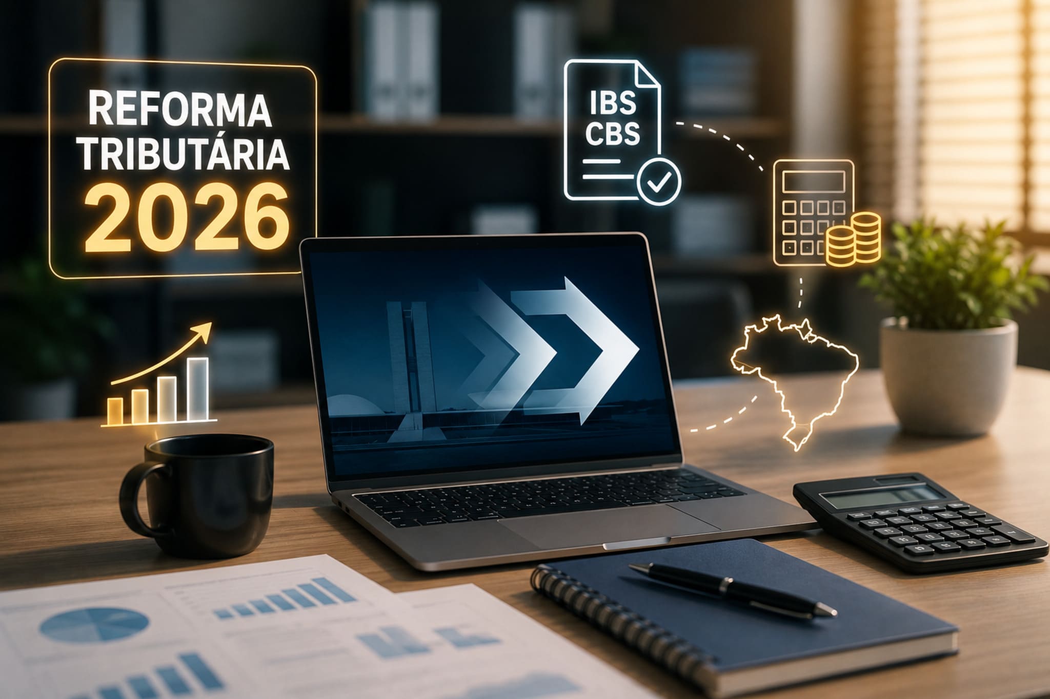 Reforma Tributária 2026: impactos na contabilidade de pequenas e médias empresas