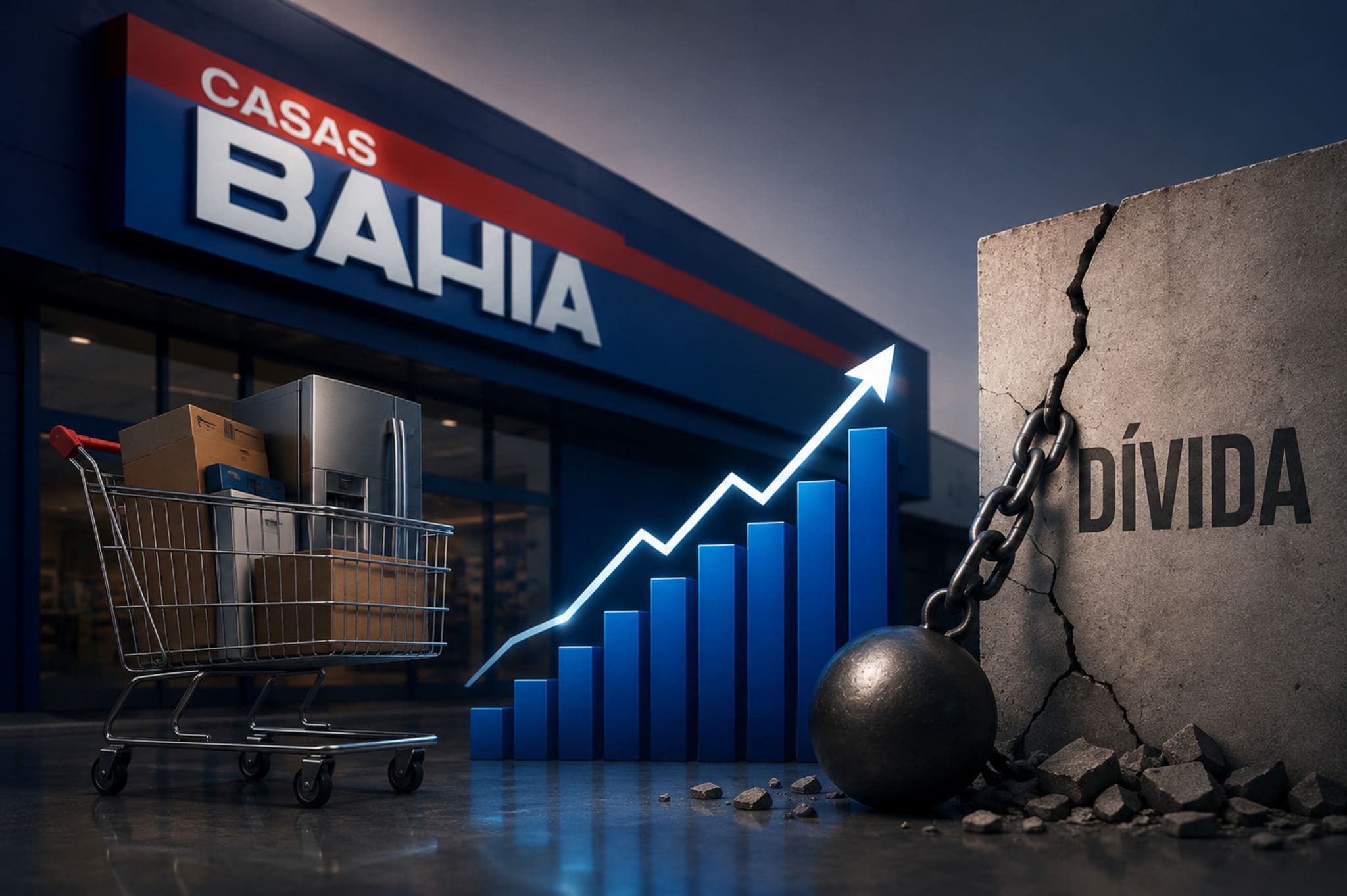 crise da Casas Bahia recuperação judicial