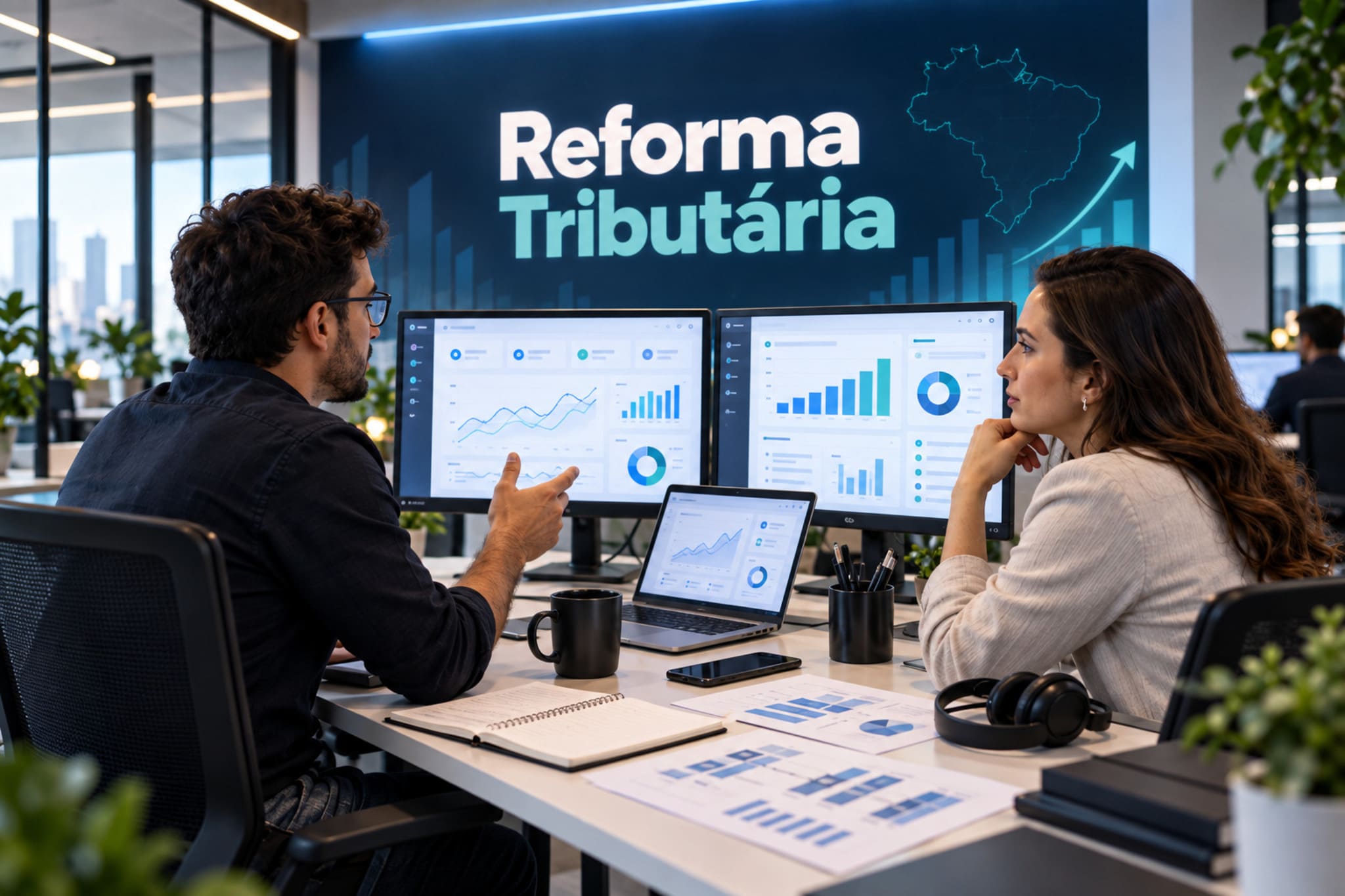Texto alternativo (alt text) Reforma Tributária para gestor de tráfego: impacto no setor