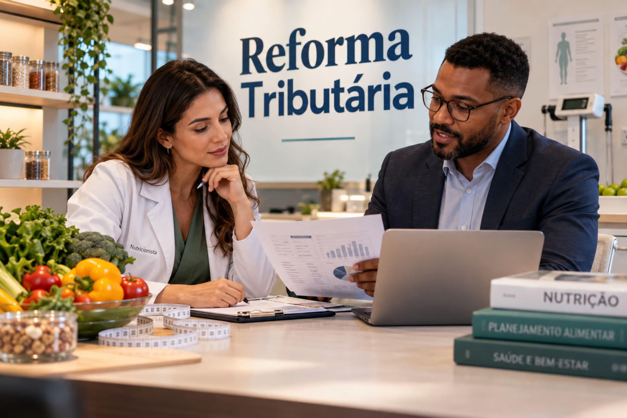 Reforma tributária para nutricionistas: consulta nutricional e novo imposto