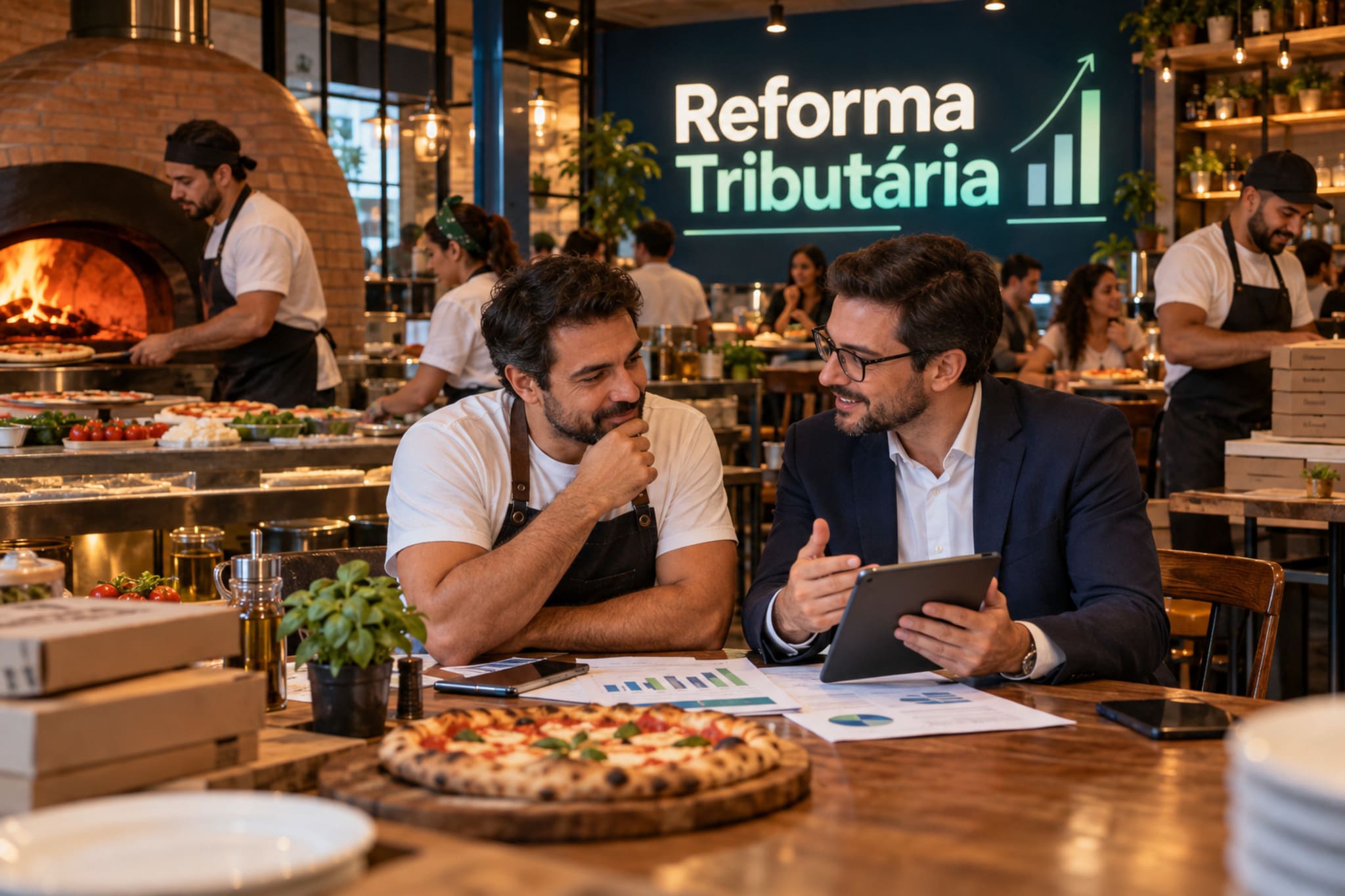 Reforma Tributária para pizzaria: impacto no setor