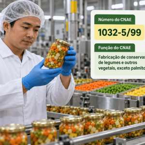 CNAE 1032-5/99 Fabricação de Conservas de Legumes e Outros Vegetais: Guia para Abrir e Tributar