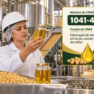 CNAE 1041-4/00 Fabricação de Óleos Vegetais em Bruto, Exceto Óleo de Milho: Guia para Abrir e Tributar