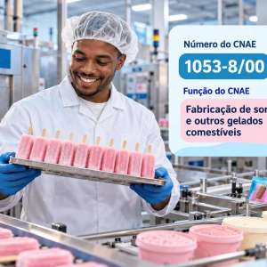 CNAE 1053-8/00 Fabricação de Sorvetes e Outros Gelados Comestíveis: Guia para Abrir e Tributar