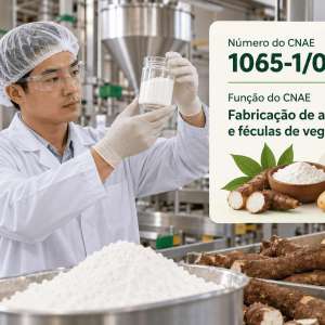 CNAE 1065-1/01 Fabricação de Amidos e Féculas de Vegetais: Guia para Abrir e Tributar