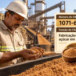 CNAE 1071-6/00 Fabricação de Açúcar em Bruto: Guia para Abrir e Tributar