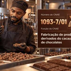 CNAE 1093-7/01 Fabricação de Produtos Derivados do Cacau e de Chocolates: Guia para Abrir e Tributar