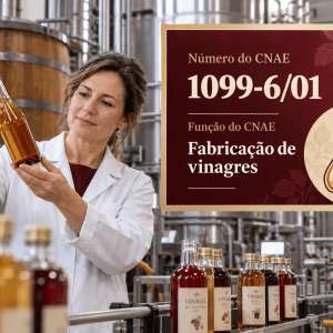CNAE 1099-6/01 Fabricação de Vinagres: Guia para Abrir e Tributar