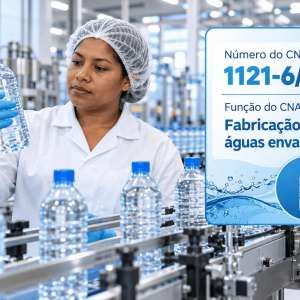 CNAE 1121-6/00 Fabricação de Águas Envasadas: Guia para Abrir e Tributar